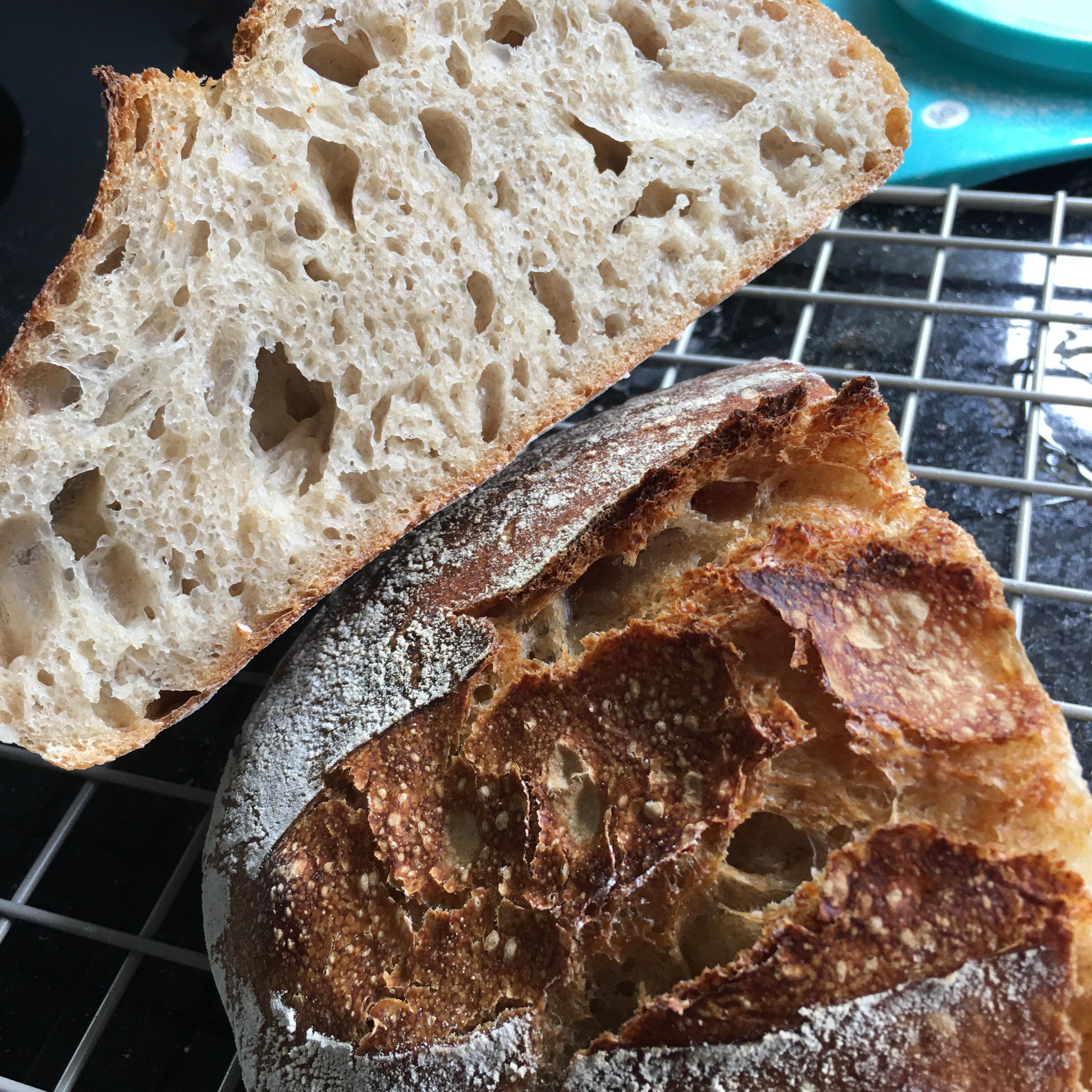 First Combo Cooker Sourdough. Purchase was worth it. Dining and Cooking