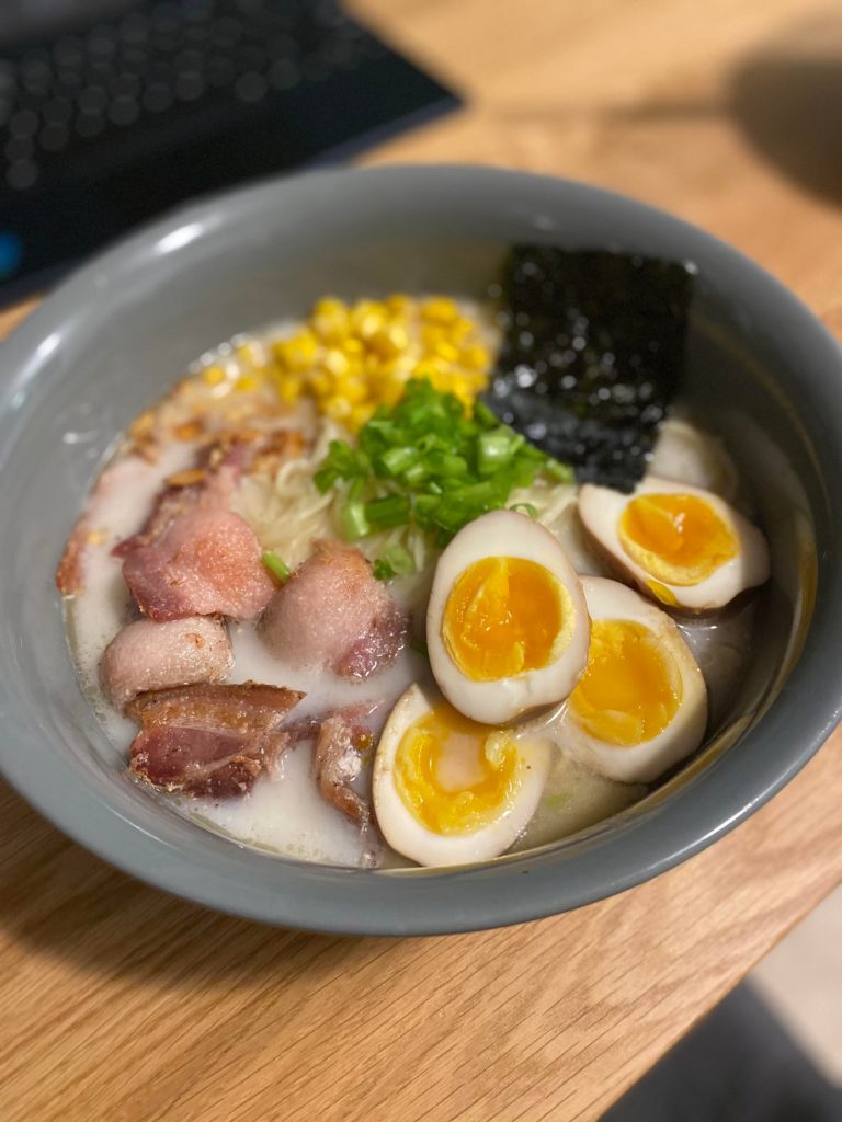 Instant ramen but make it ~fancy~