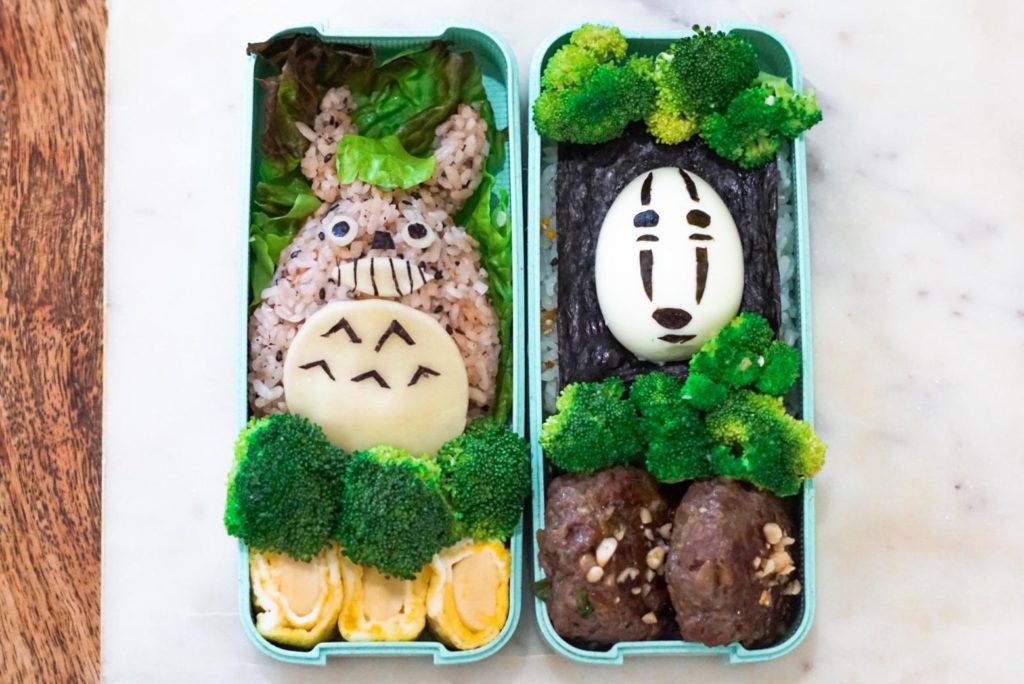 Studio Ghibli Bento Boxes (335 kcals)