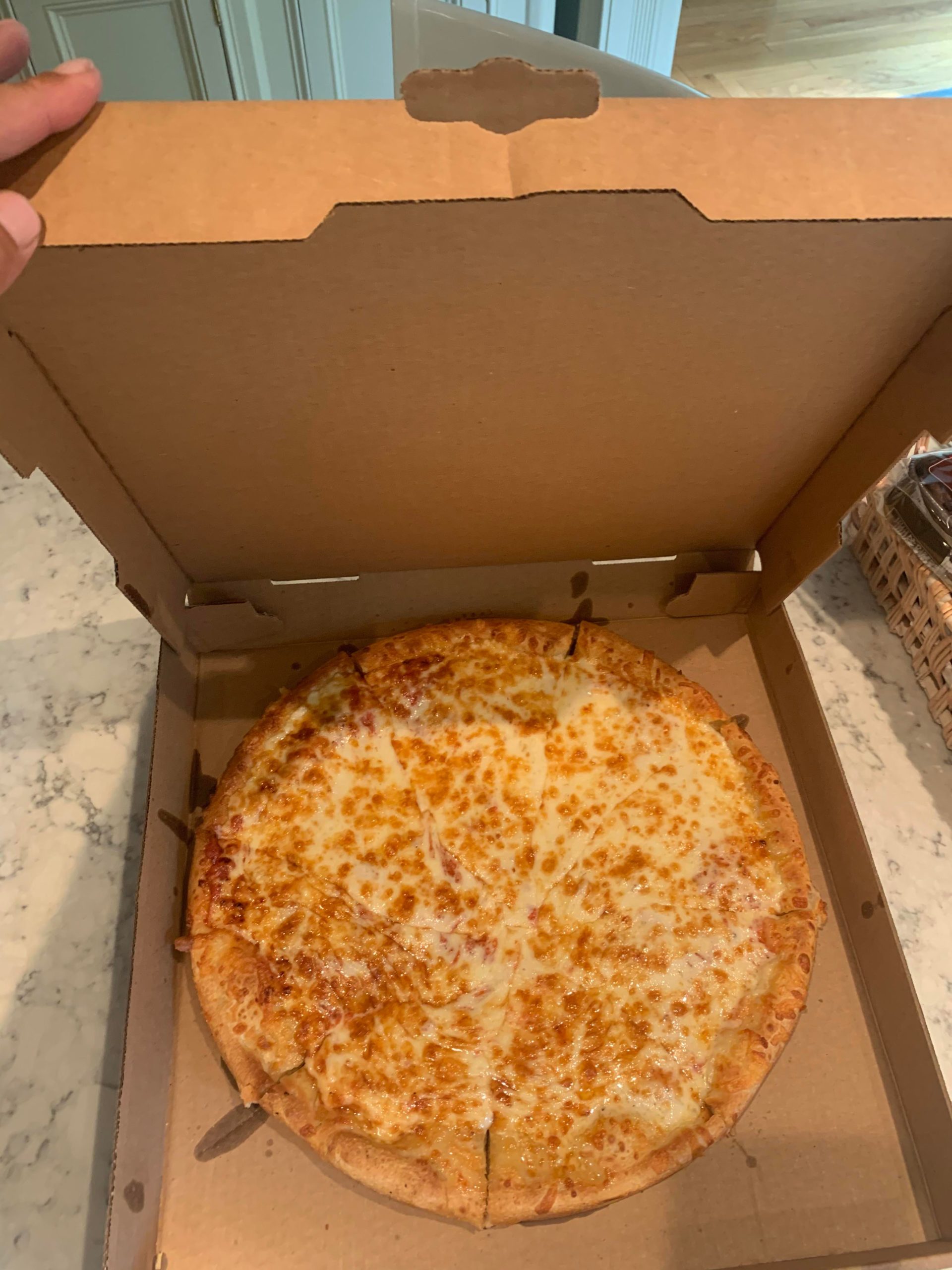 Extra cheese from Pizza Factory Portsmouth, NH Dining and Cooking