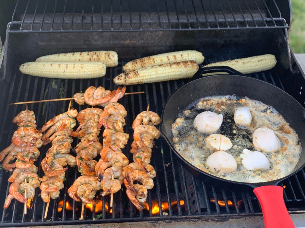Little Seafood BBQ for Labor Day.