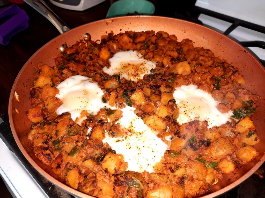 Homemade Soyrizo Hash