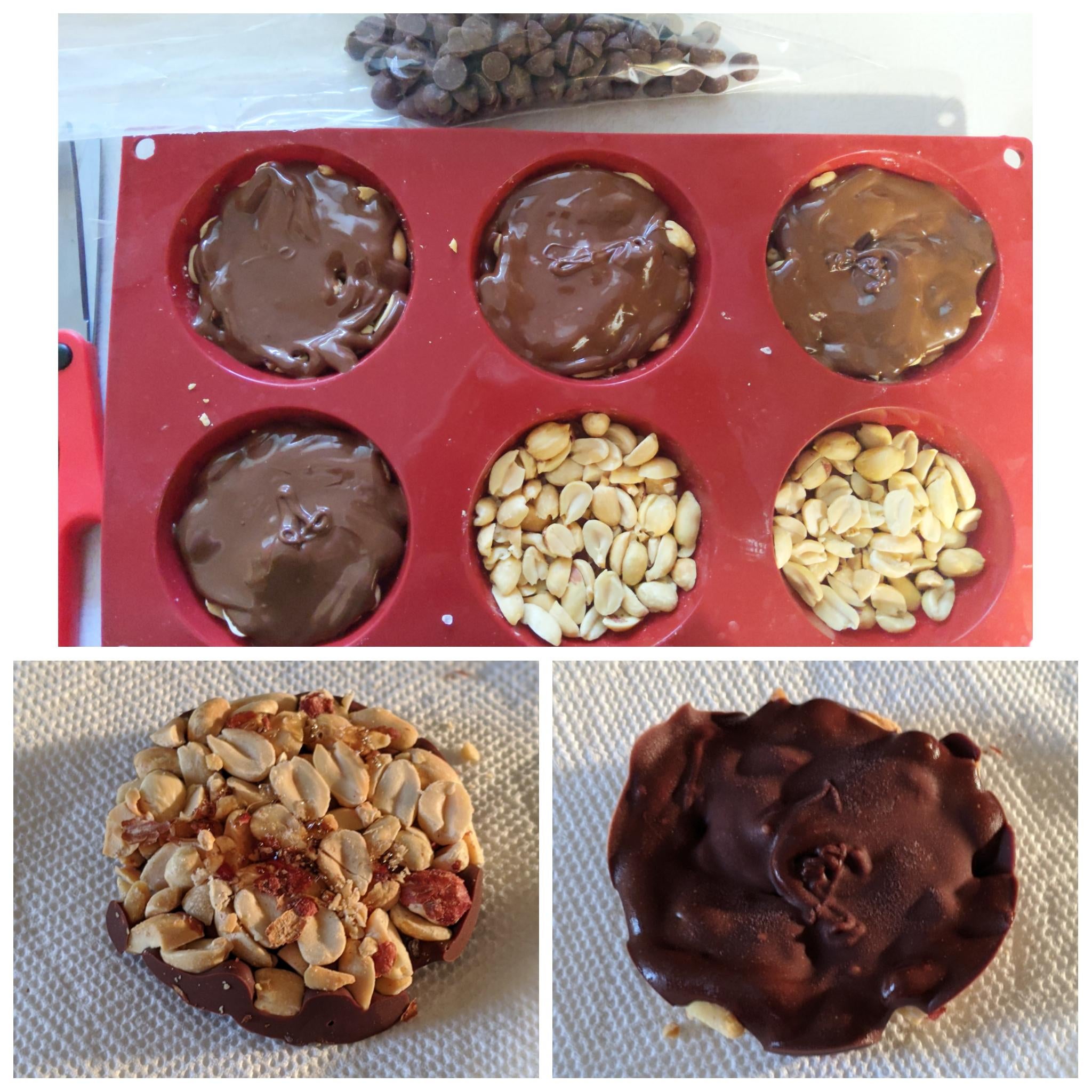 Keto candy! Chocolate caramel peanut clusters Dining and Cooking