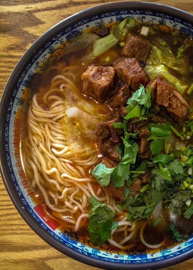 Spicy Braised Beef Noodle Soup