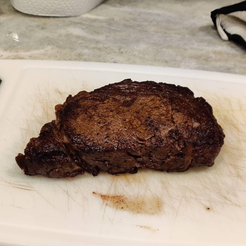 136° Prime Ribeye Perfection.