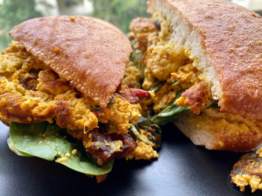 The Breakfast Sammie from Sweet Pea Bakery 🙌🏻