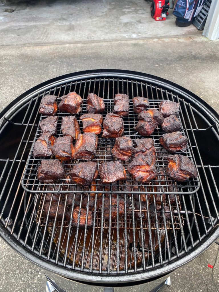 Pork belly burnt ends