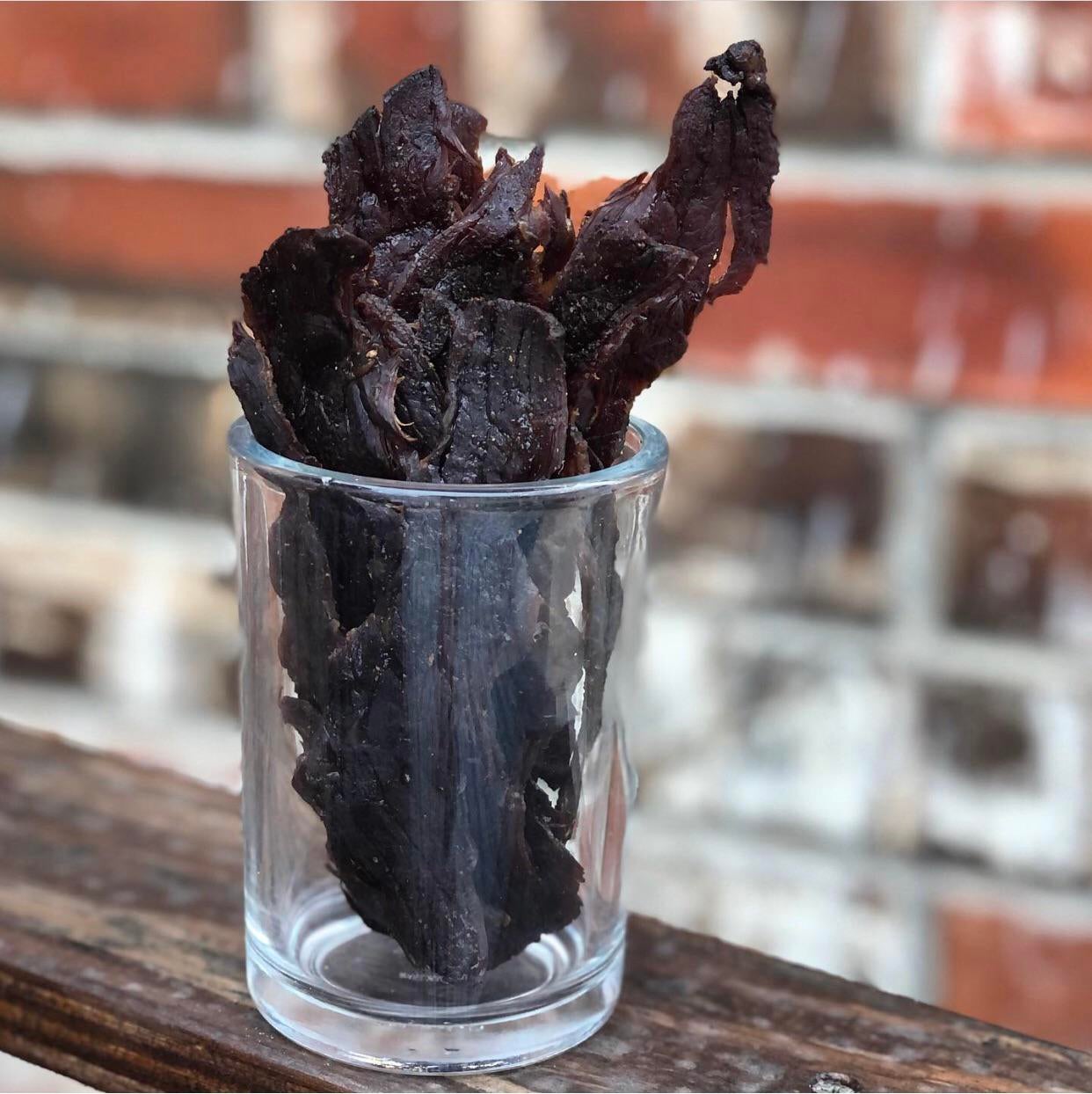Sous vide beef jerky! 3 hours at 130° then 3 hours in the oven at 175