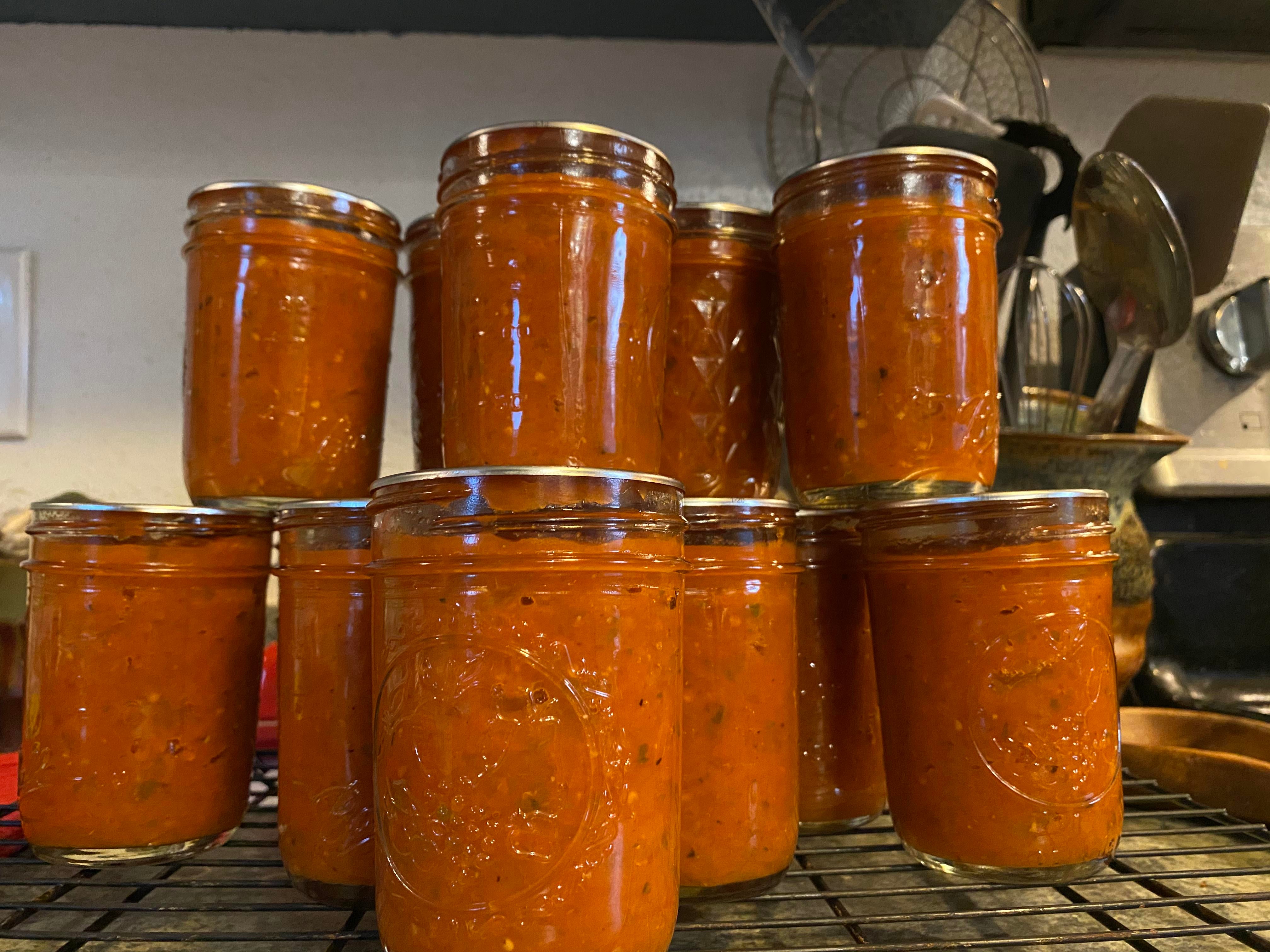 Pizza Sauce Made With San Marzano Tomatoes And Herbs From Our Garden Pizza Sauce Made With San Marzano Tomatoes And Herbs From Our Garden