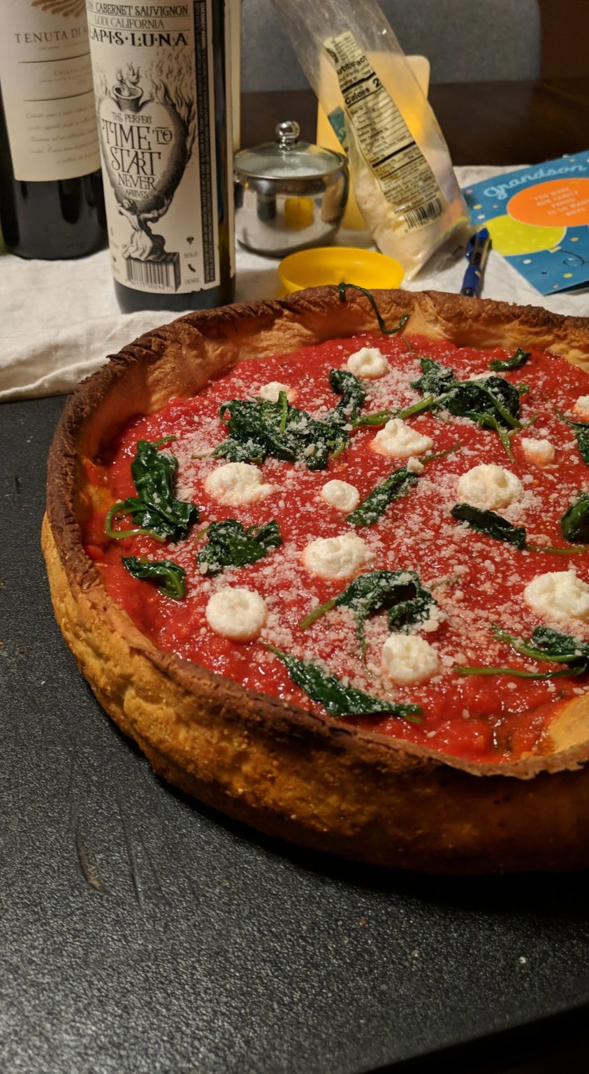 Deep Dish (Binging with Babish recipe) - Dining and Cooking