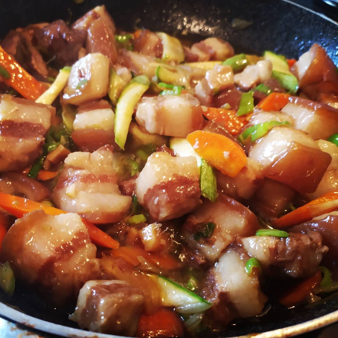 Sweet and sour pork belly Dining and Cooking