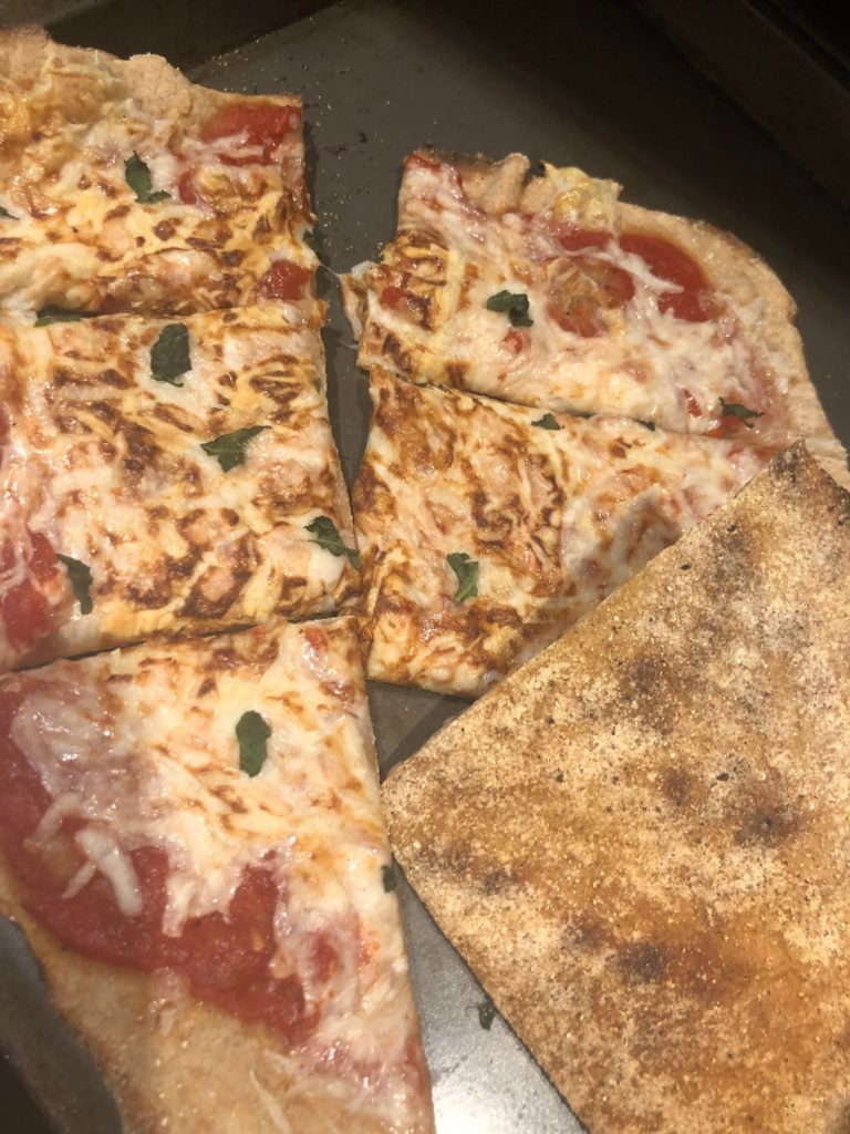 A sub-500 calorie pizza