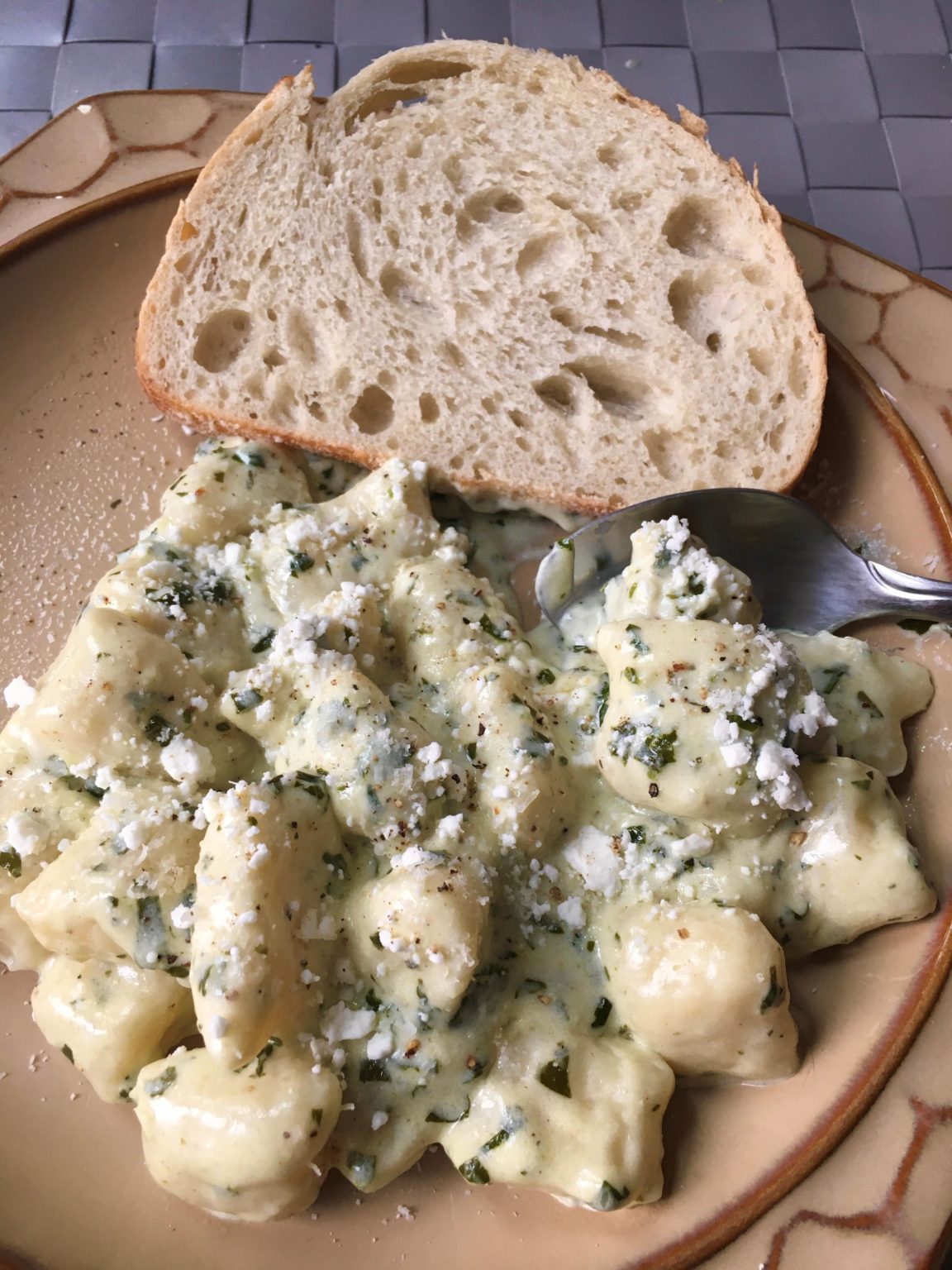 My first carbonara. Eggs, Pecorino Romano, Black Pepper, Guanciale