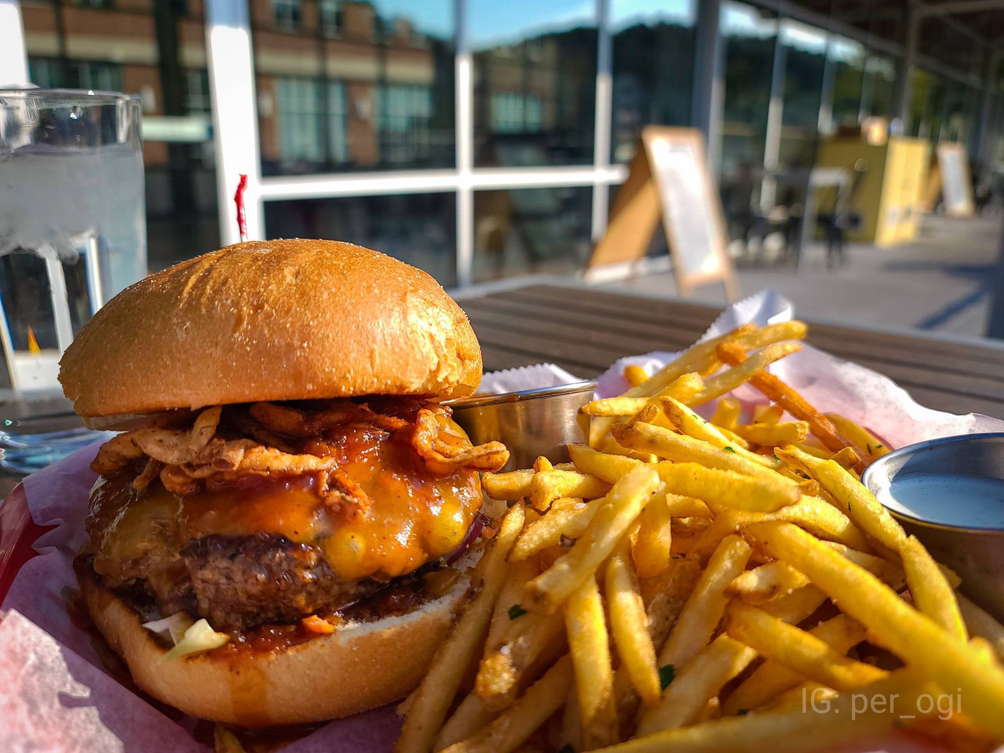 Burger Tuesday W Orange Bourbon Bbq