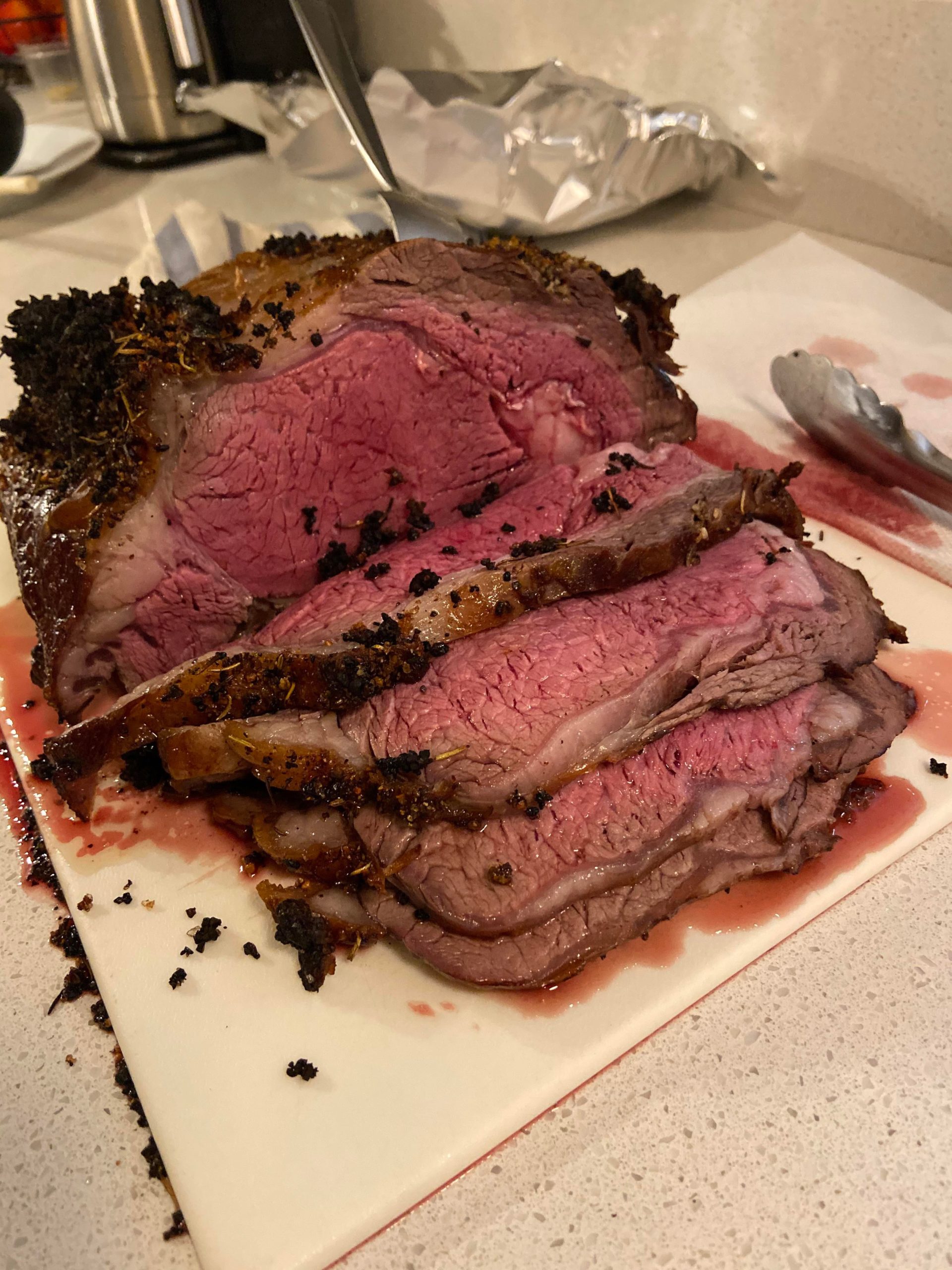 Prime rib Sunday — reverse sear FTW Dining and Cooking