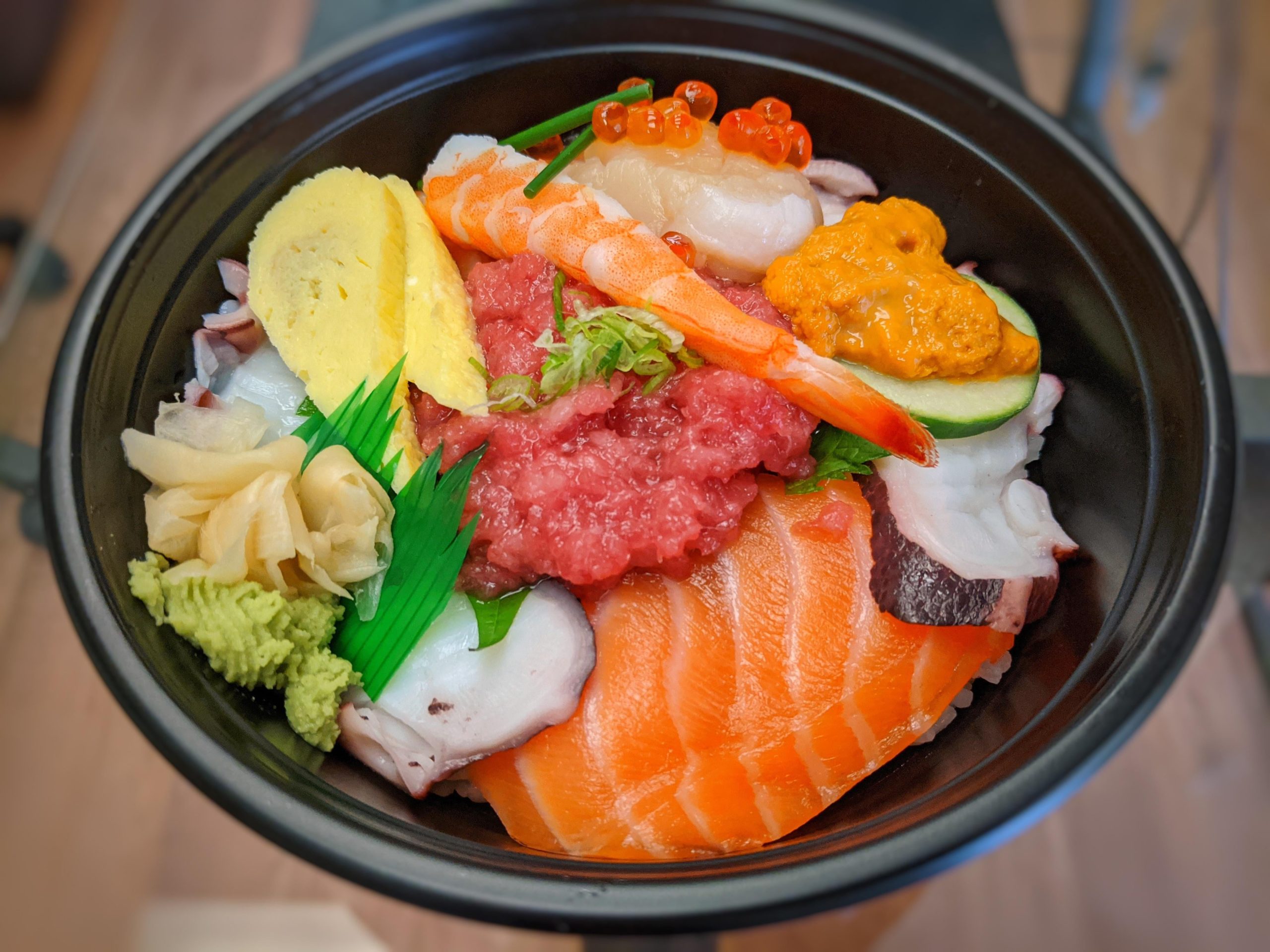 Deluxe Chirashi Don - Dining and Cooking