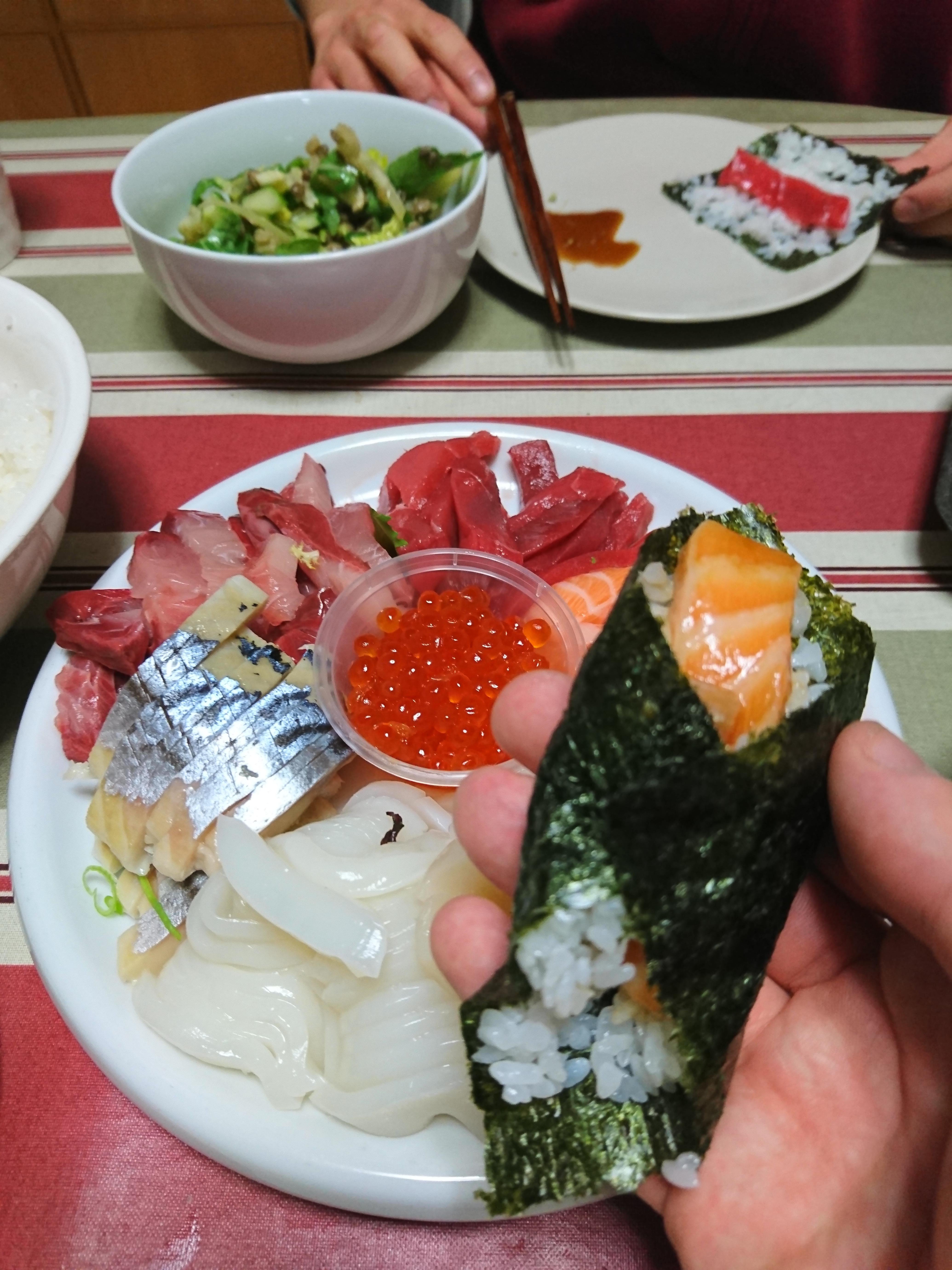 Temakizushi As A Good Luck Meal For The Future Ahead Dining And Cooking Temakizushi As A Good Luck Meal For The Future Ahead Dining And Cooking