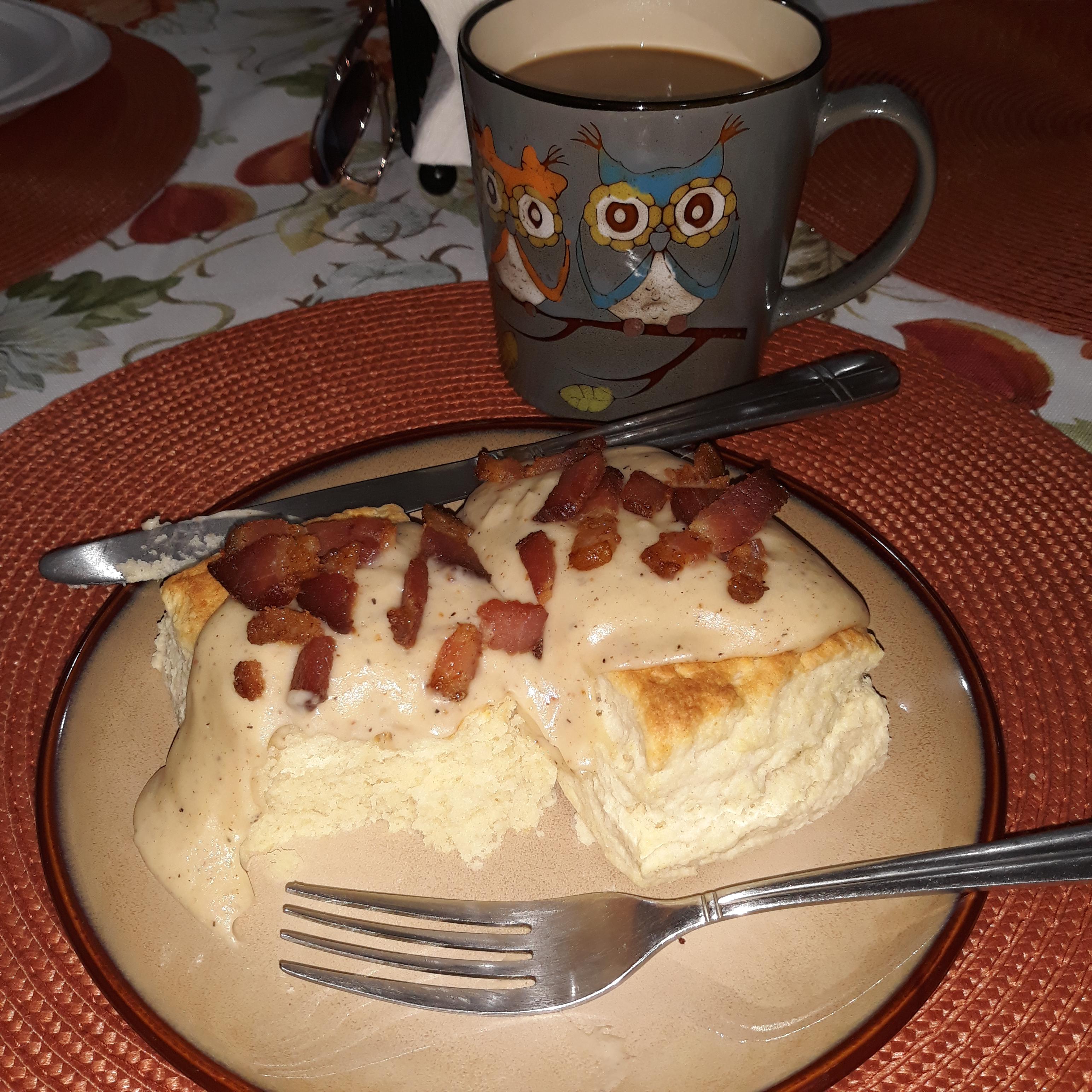 Perfected Kenji's Cream Biscuits + Bacon Gravy Dining and Cooking