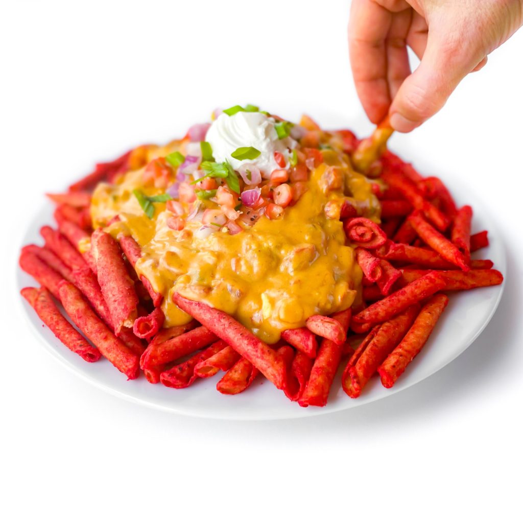 I made TAKIS NACHOS!