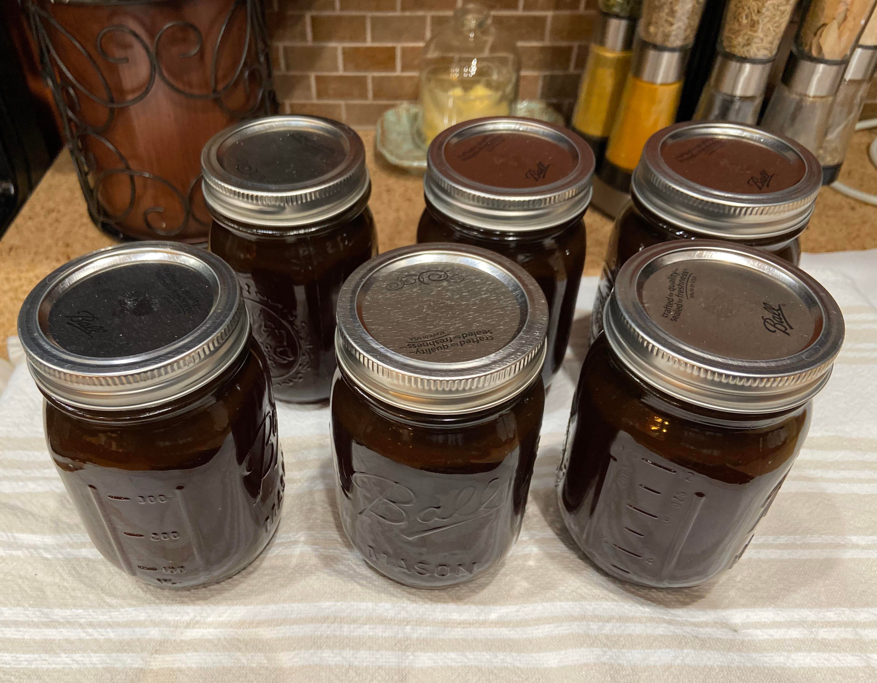 Labor of love! Homemade Emeril’s Worcestershire Sauce courtesy of