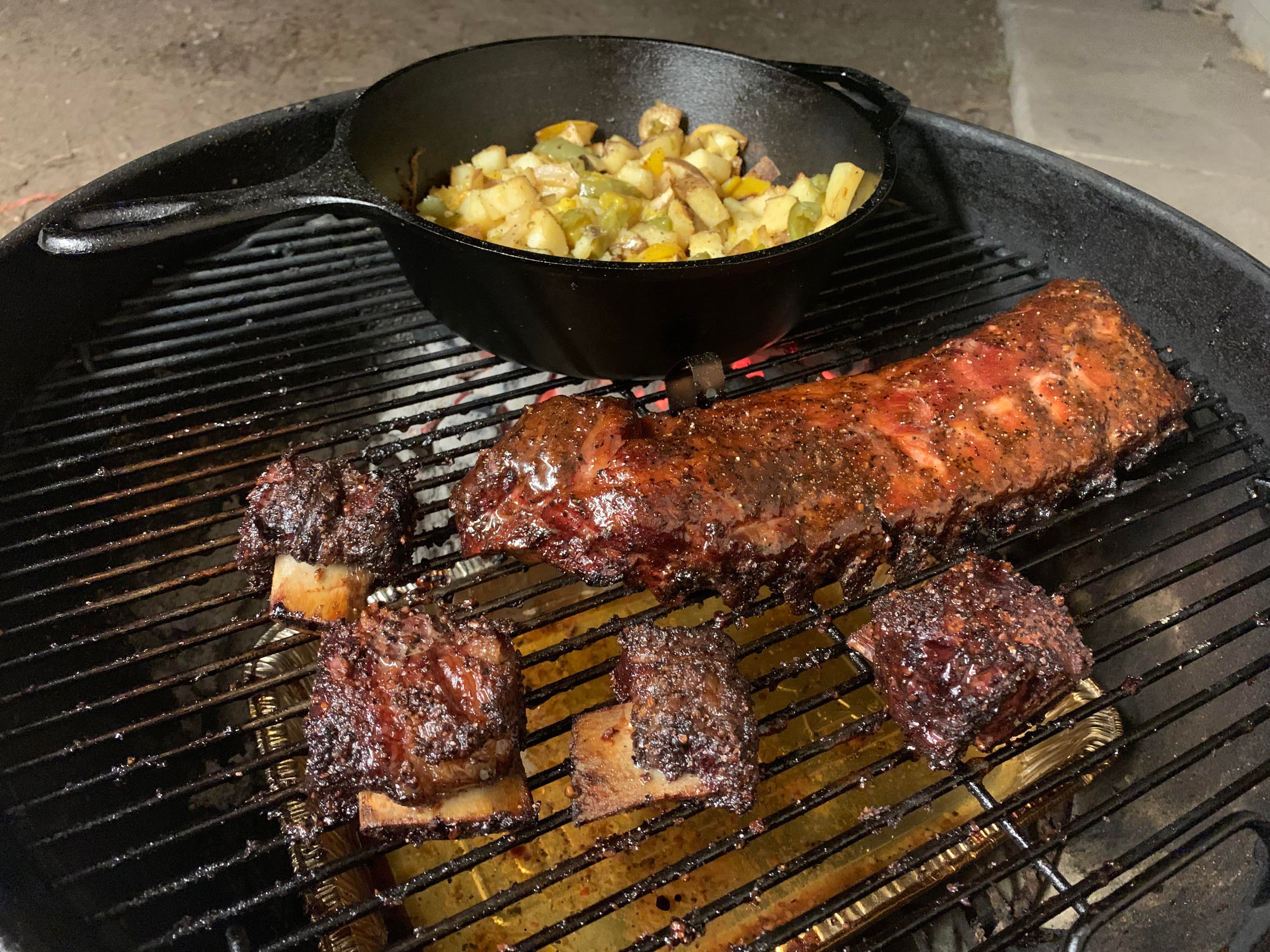 First time doing baby back ribs and beef short ribs . I
