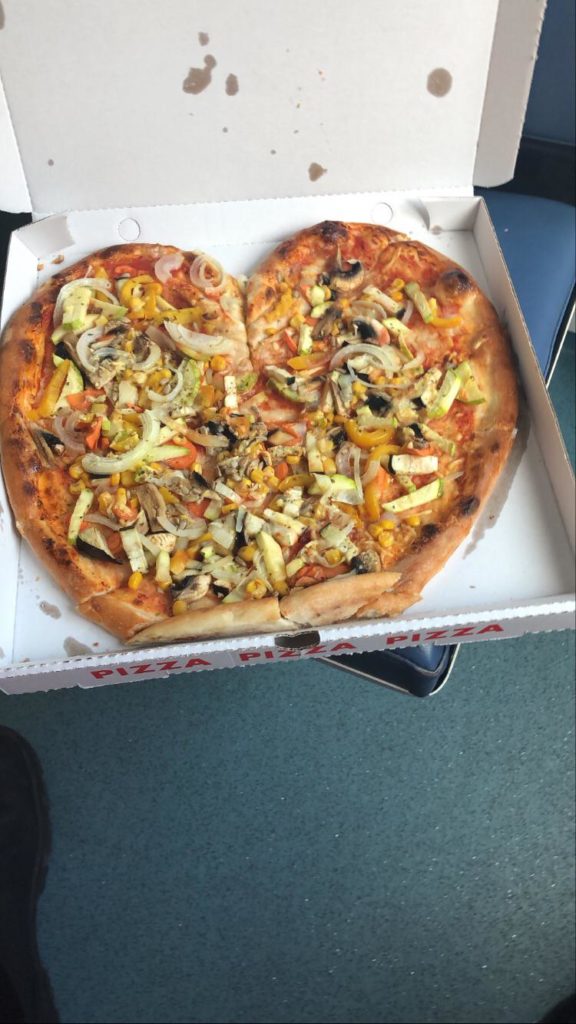 Earlier this year I've had a brilliant Vizza from Pizza&Pasta in Vienna (Wiener Neustadt)