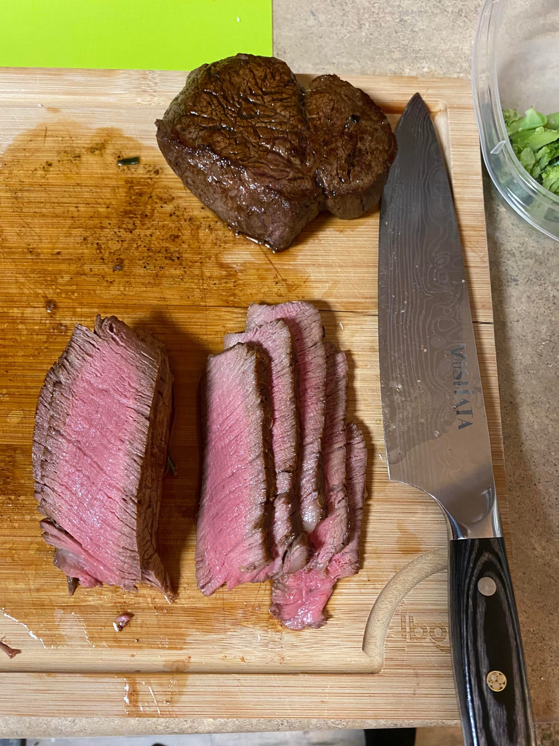 Of all places, I got these tenderloin steaks from the grocery store 