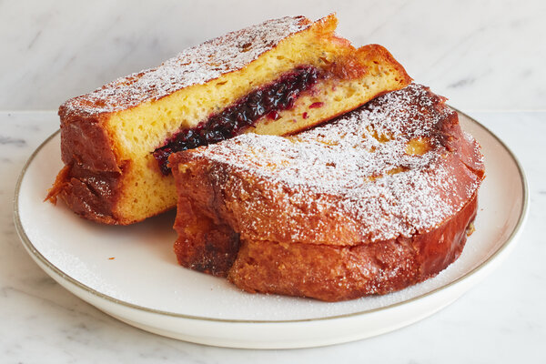 Blackberry-Stuffed French Toast