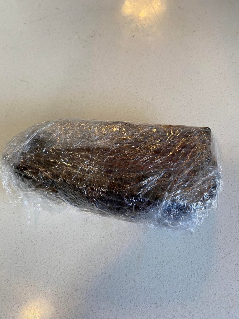 Rare seared picanha leftover. Can I put this in a Dutch oven and braise is nicely?