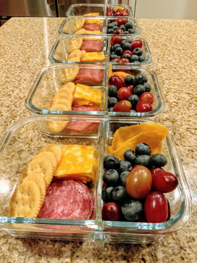 Starting out Meal Prepping, made my own “Munchables" for Lunch!