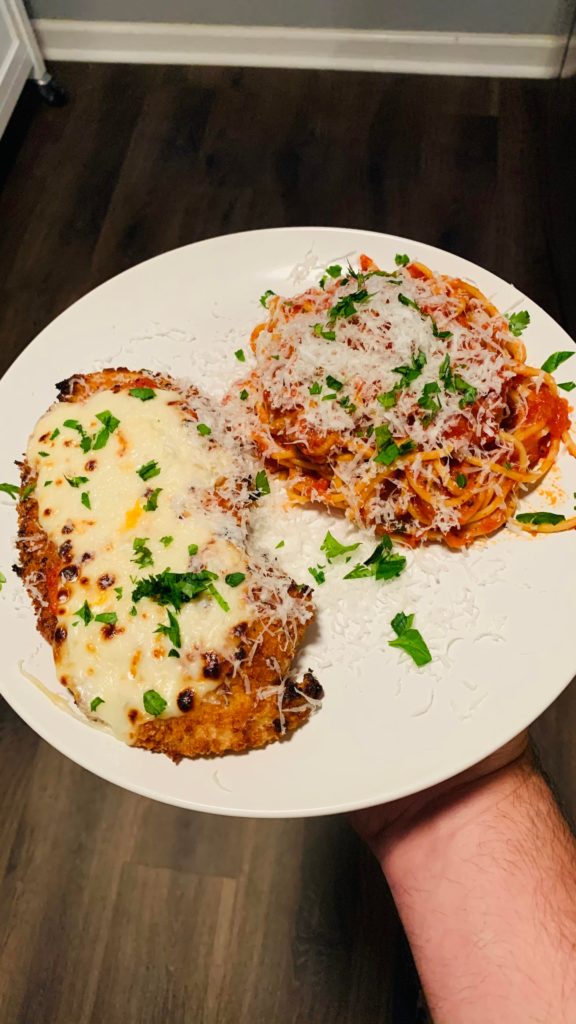 Finally got my chicken parm recipe down pat
