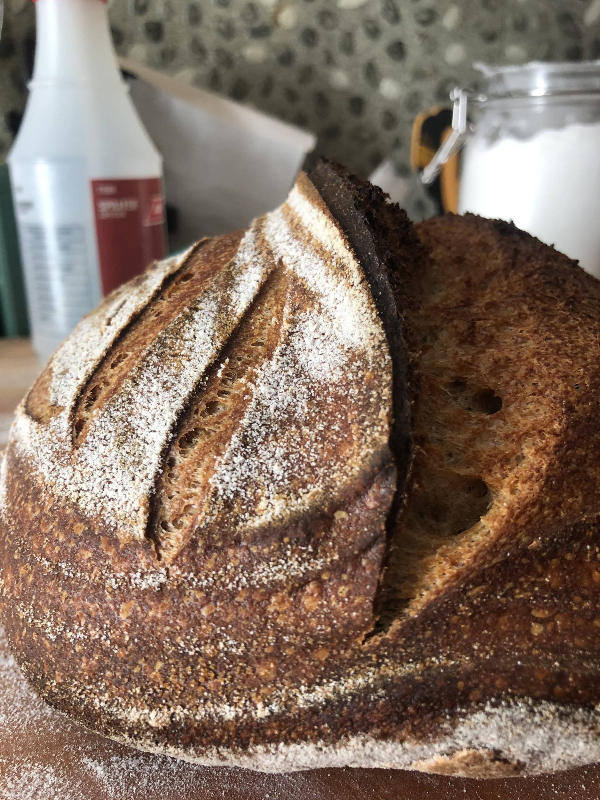 Fresh stone milled flour loaves Dining and Cooking