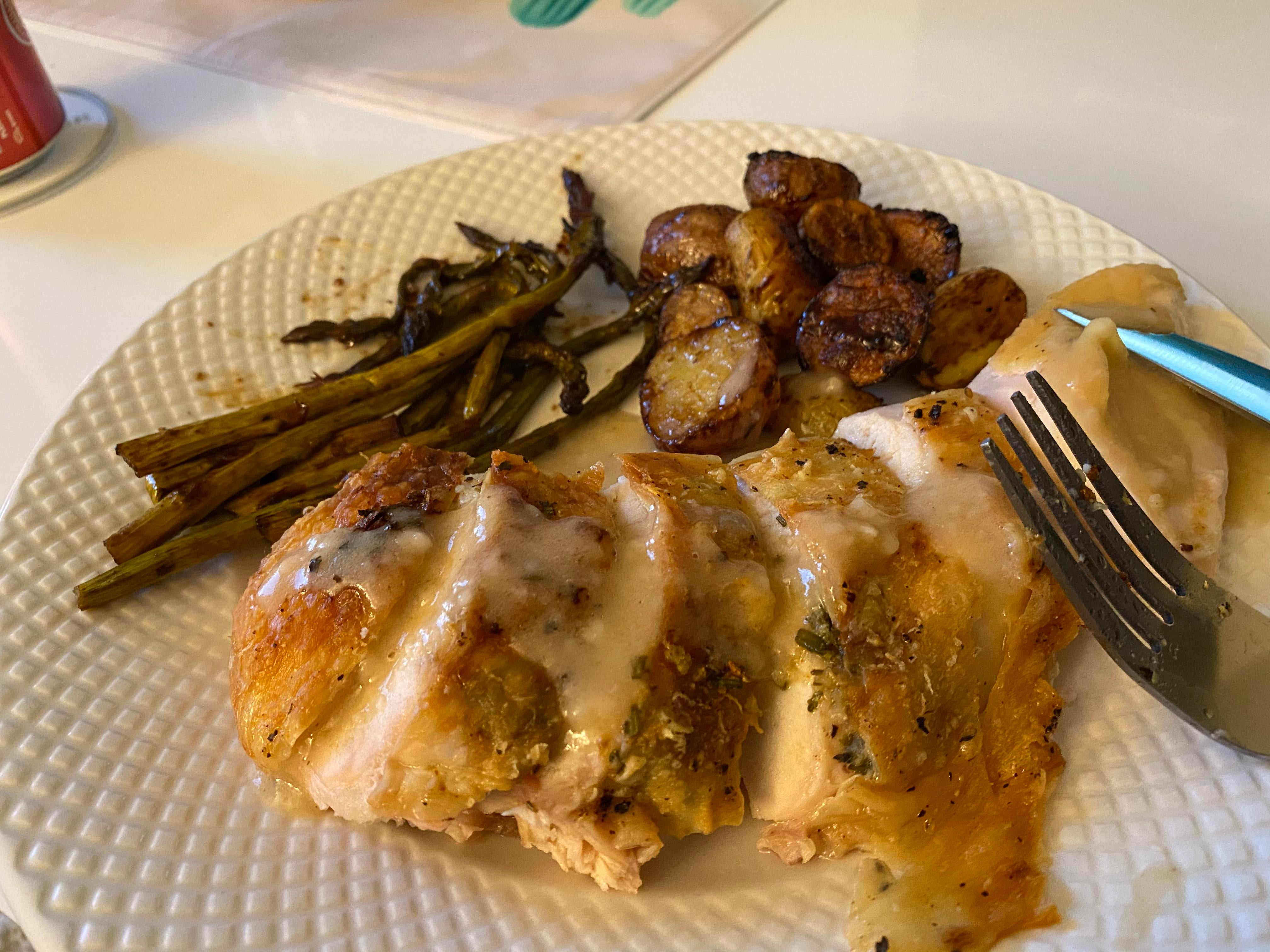 How to make Balsamic glazed roasted chicken