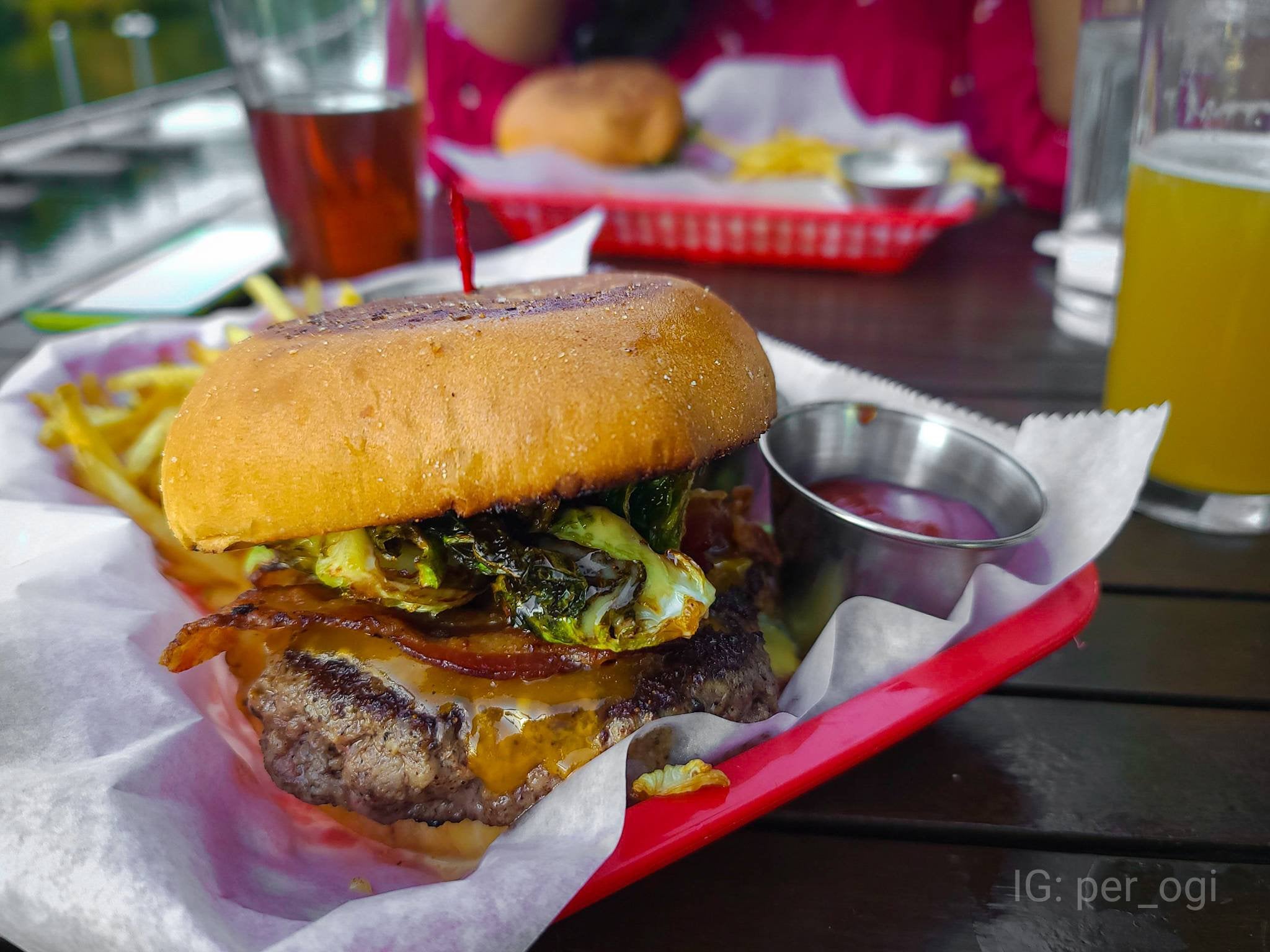 Burger Tuesday W Brussel Sprouts
