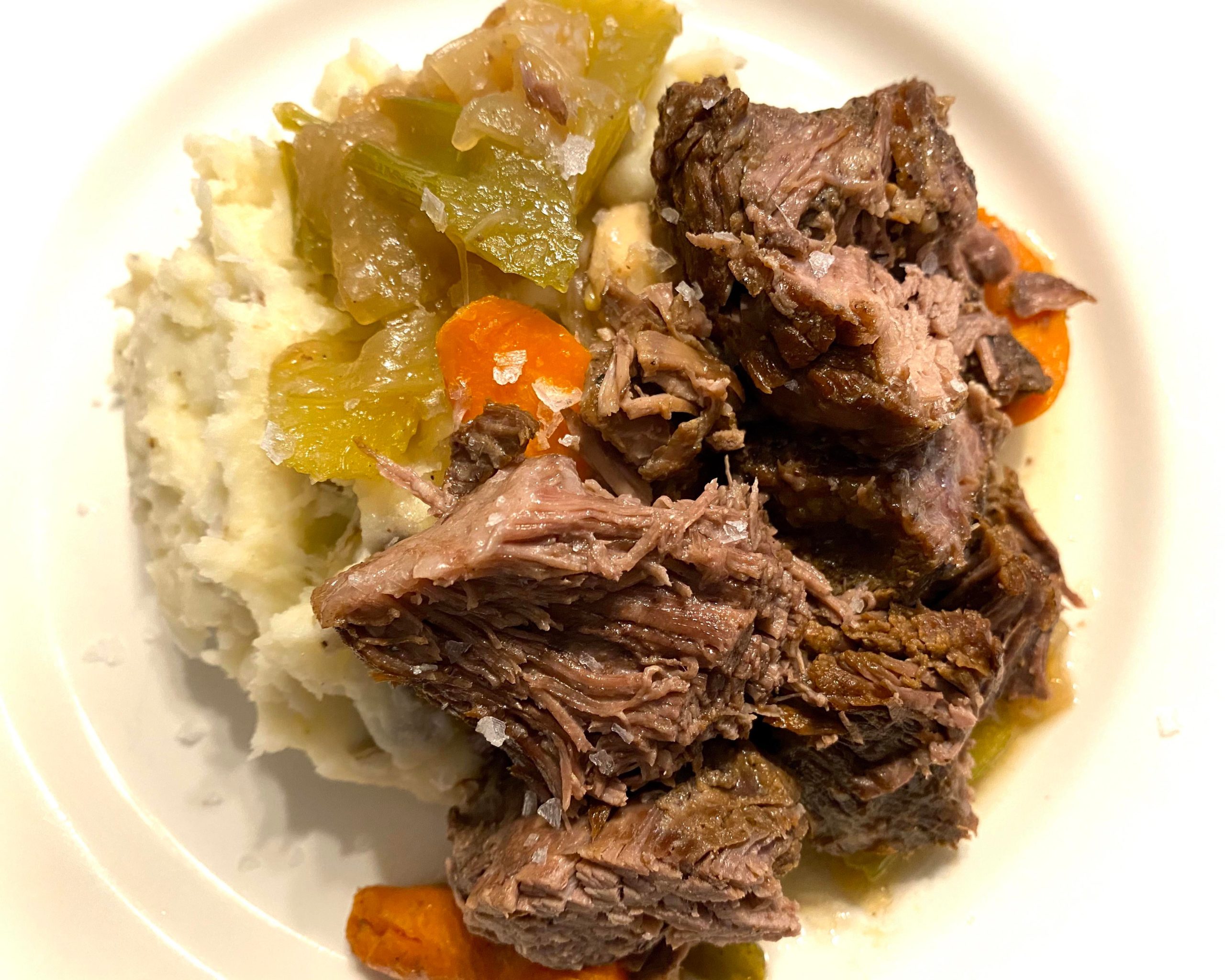 Homemade Pot Roast and Mashed Potatoes - Dining and Cooking