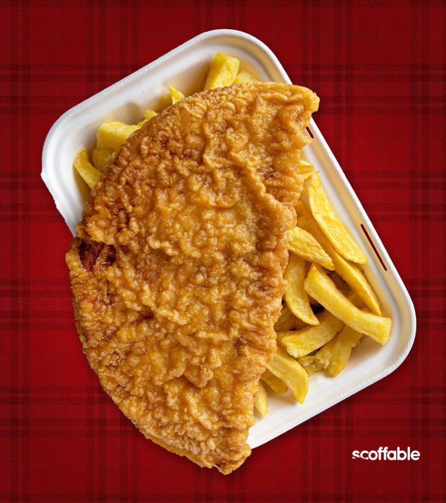 Deep fried pizza in batter (aka a pizza crunch) from glorious Scotland