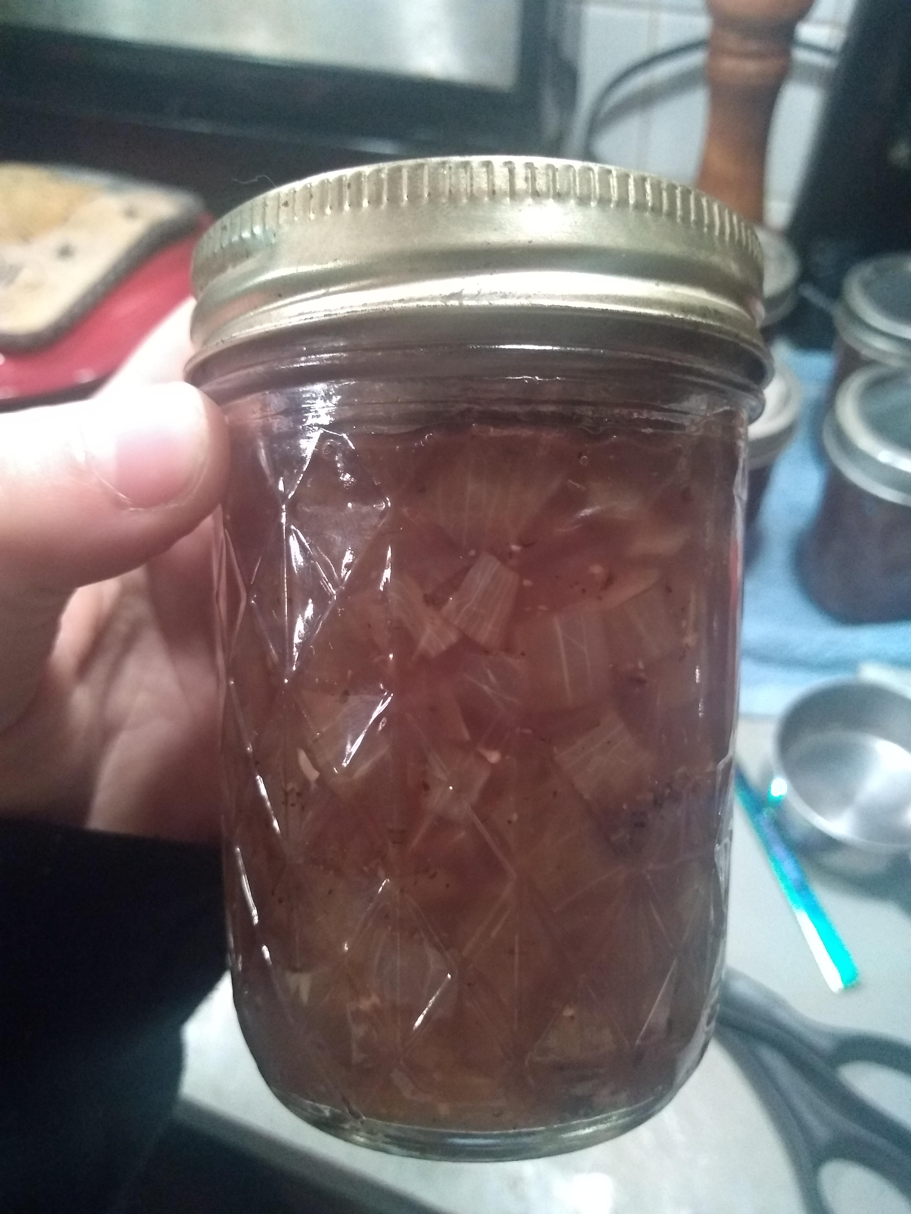 Balsamic onion jam. Can't wait to have burgers. Dining and Cooking