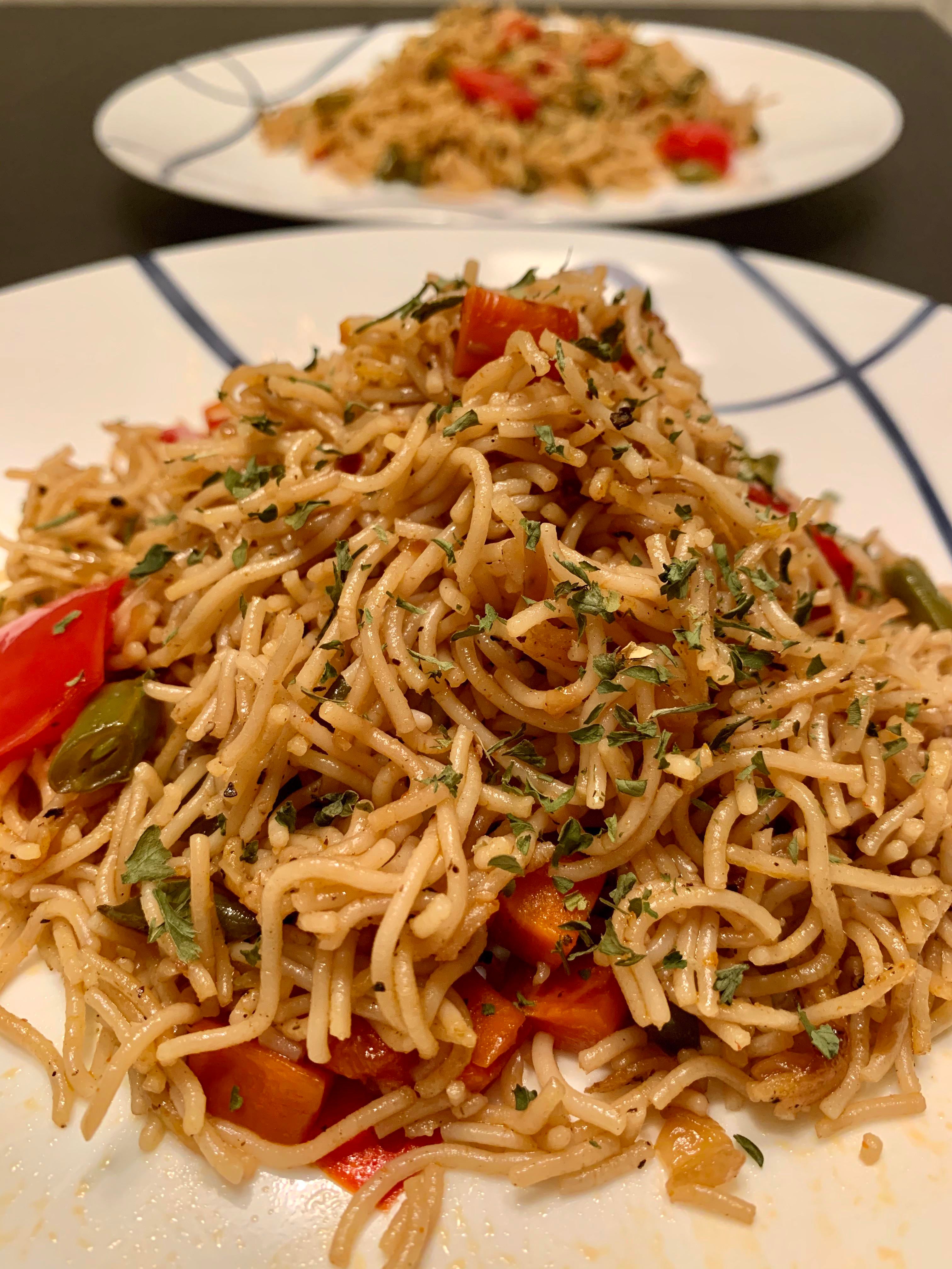Brown Rice and Millet Ramen Noodles Dining and Cooking