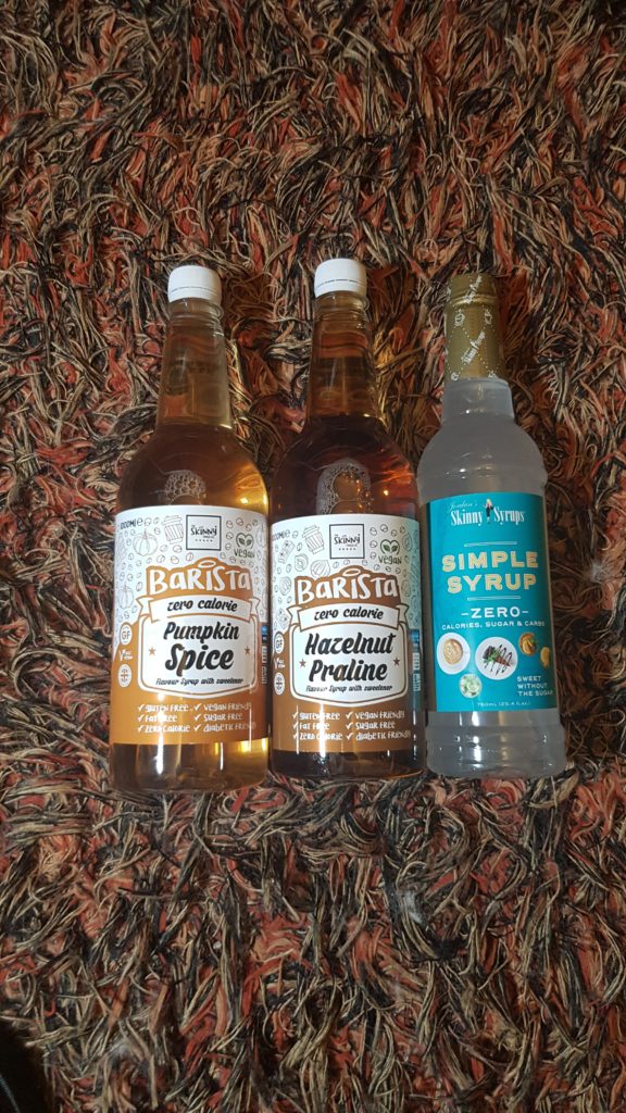 UK TKMAXX - Sugar free coffee syrup haul (Barista's - £4.99 / Skinny Syrup - £2.99)