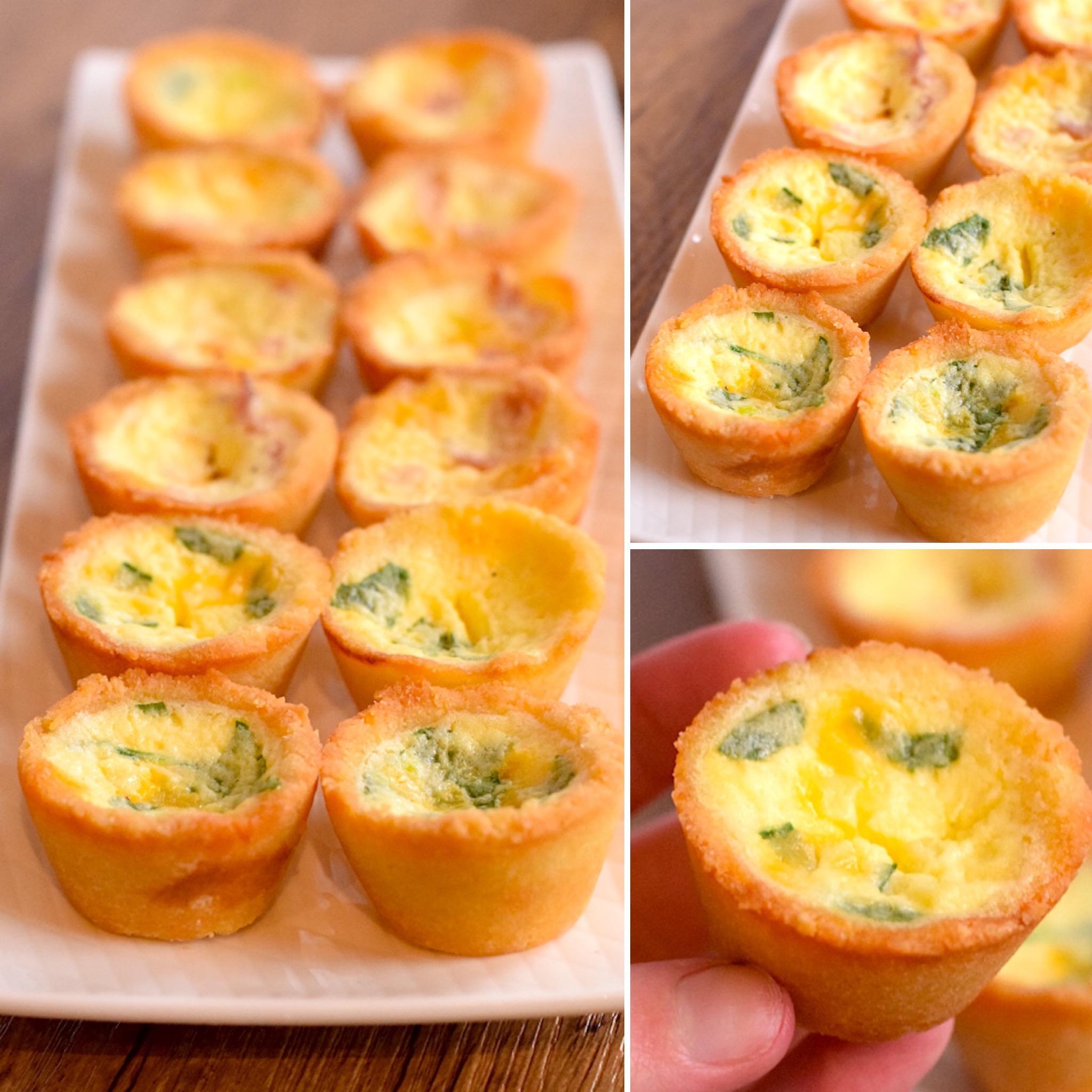 Keto Mini Quiche Dining and Cooking