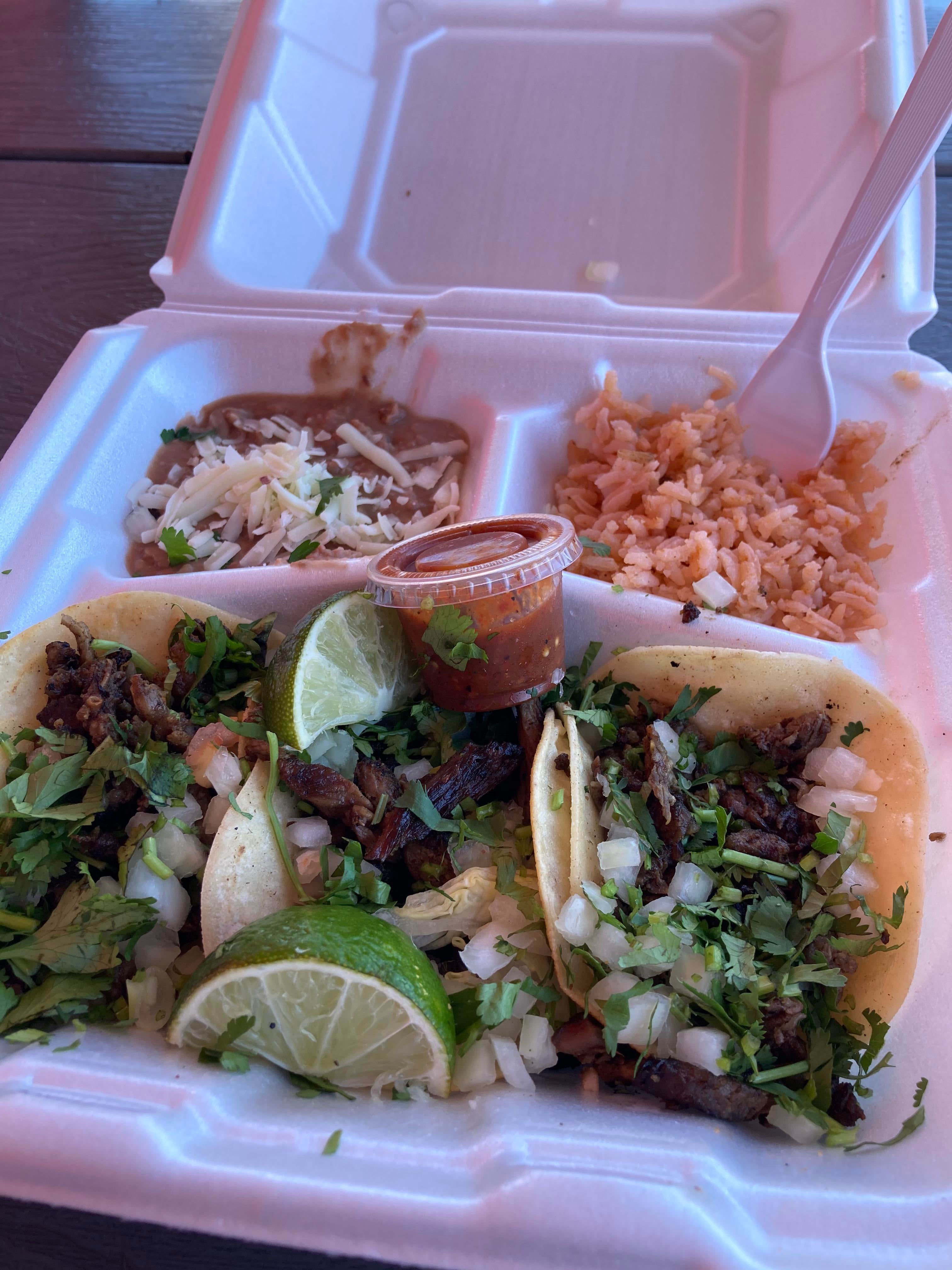 5 Taco Lunch Special El Ranchero Taco Truck Tulsa, OK. Dining and