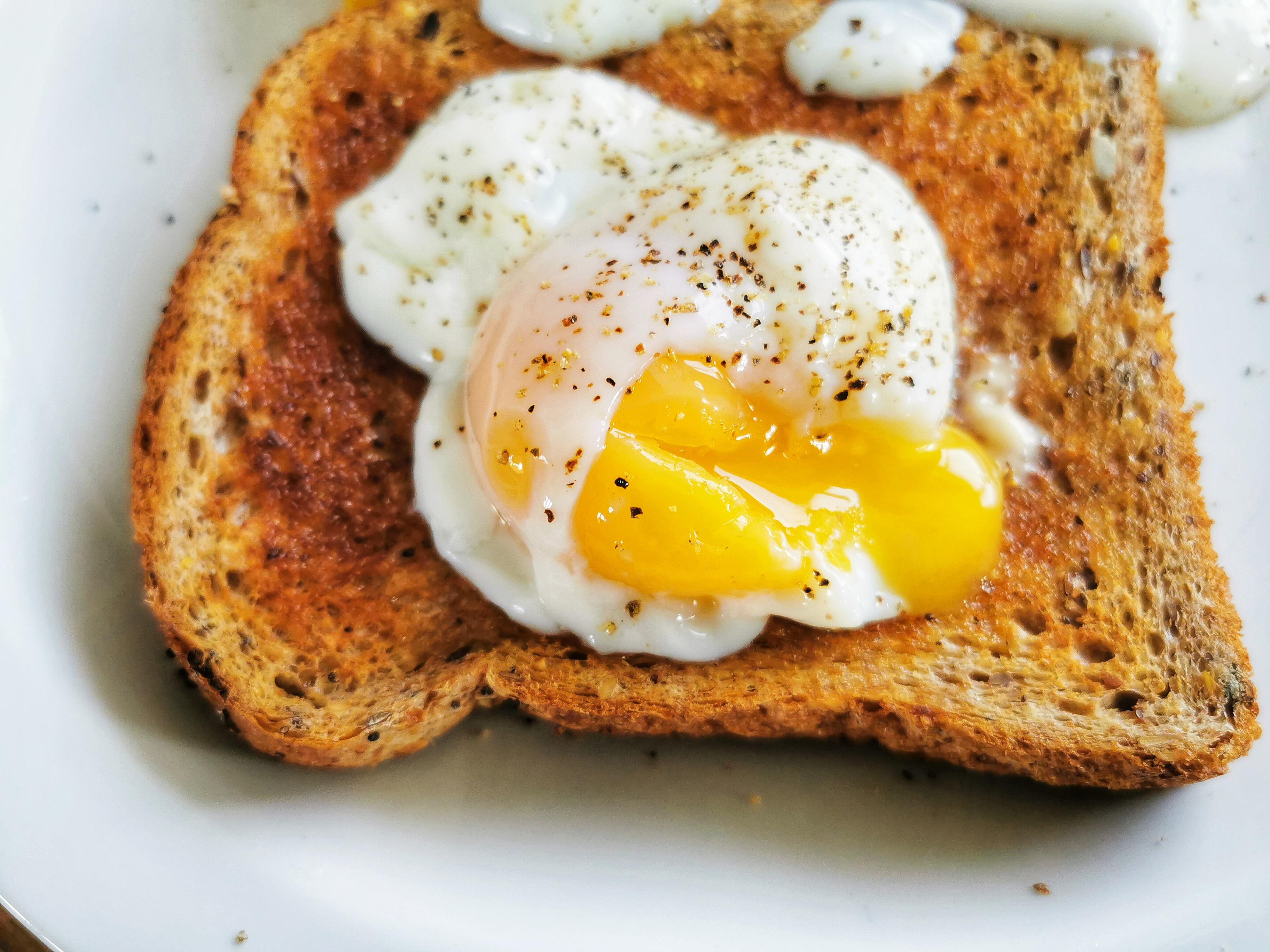 My first sous vide poached egg. Tasted amazing, will definitely do it