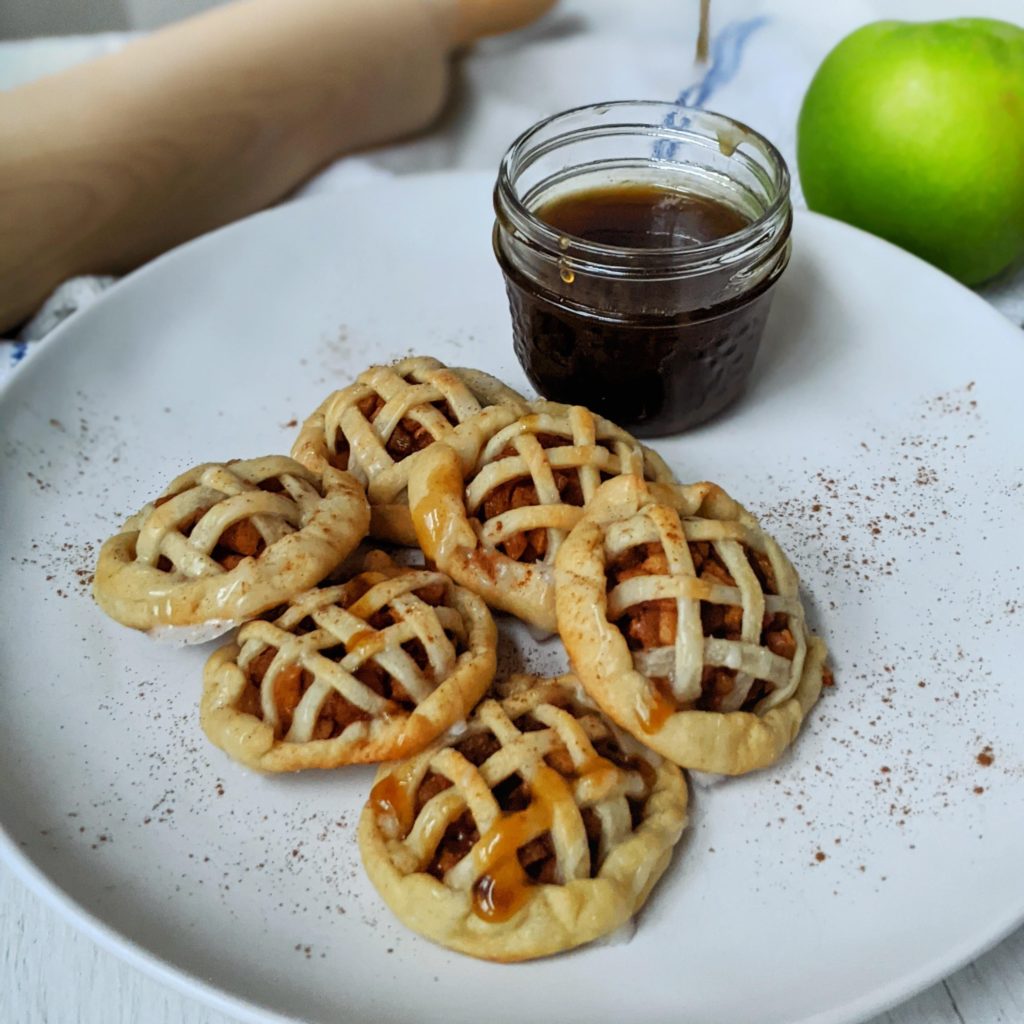 Started making mini apple pie dumplings