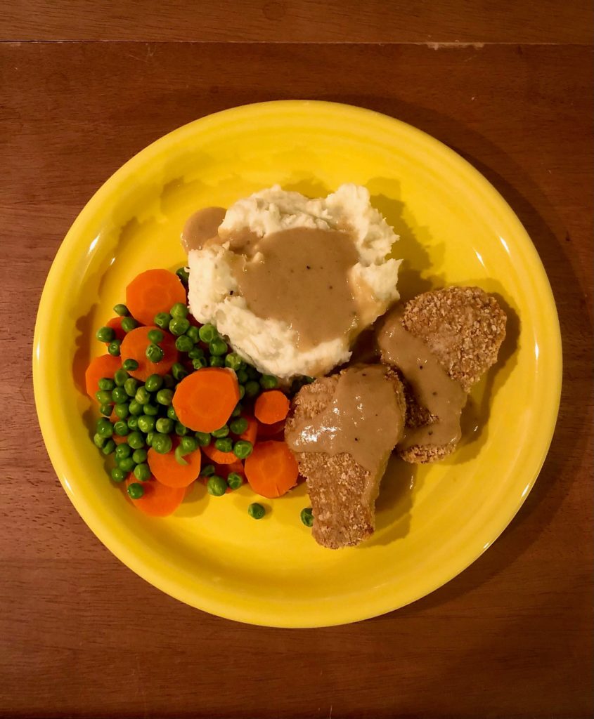 Recreated an old-school classic: mock chicken legs.