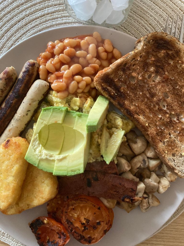 Vegetarian Full English!