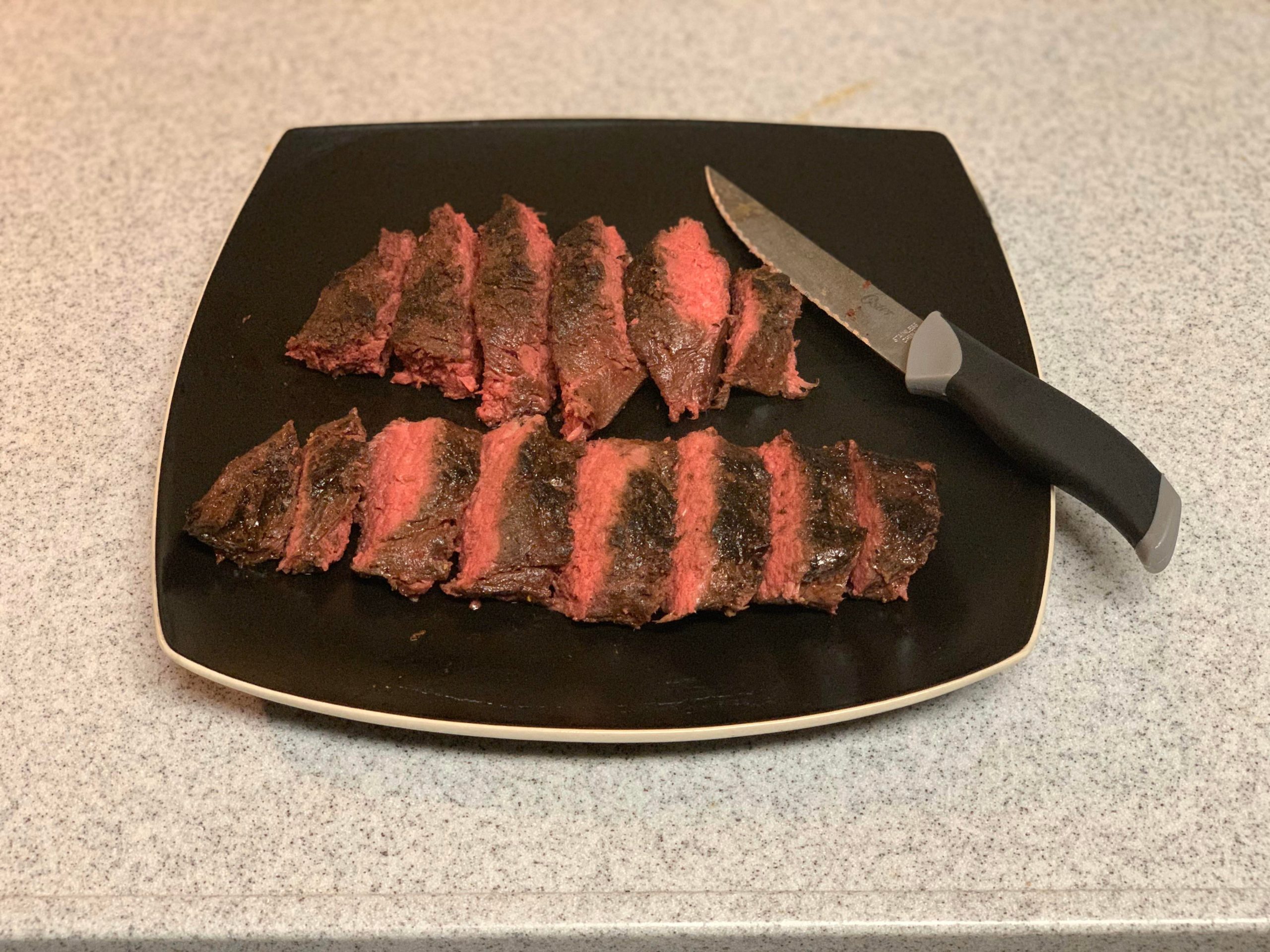 Kangaroo striploin, 135F, 2 hours Dining and Cooking