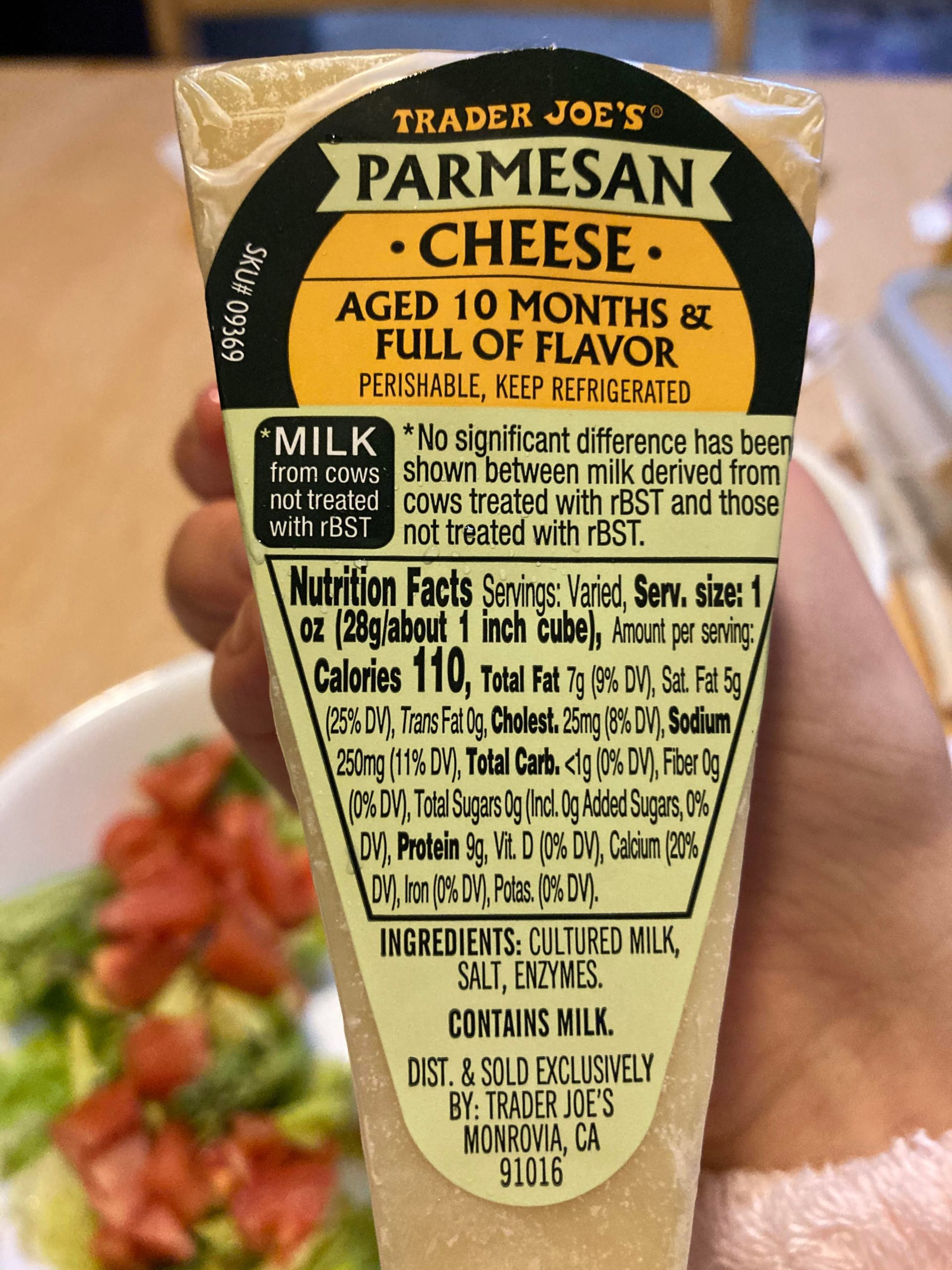 Is this Parmesan from Trader Joe’s vegetarian? Dining and Cooking