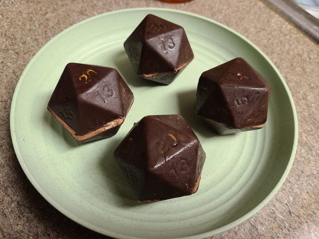 A dnd themed dessert!