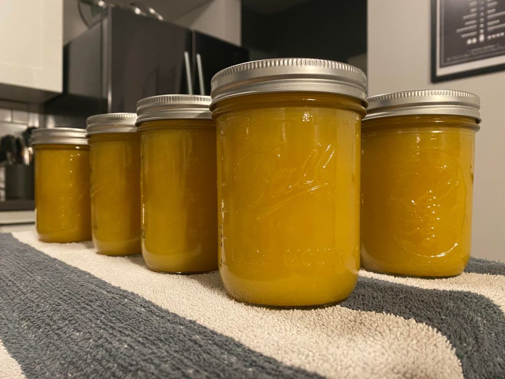 Finally canned my yellow cream paste tomato.
