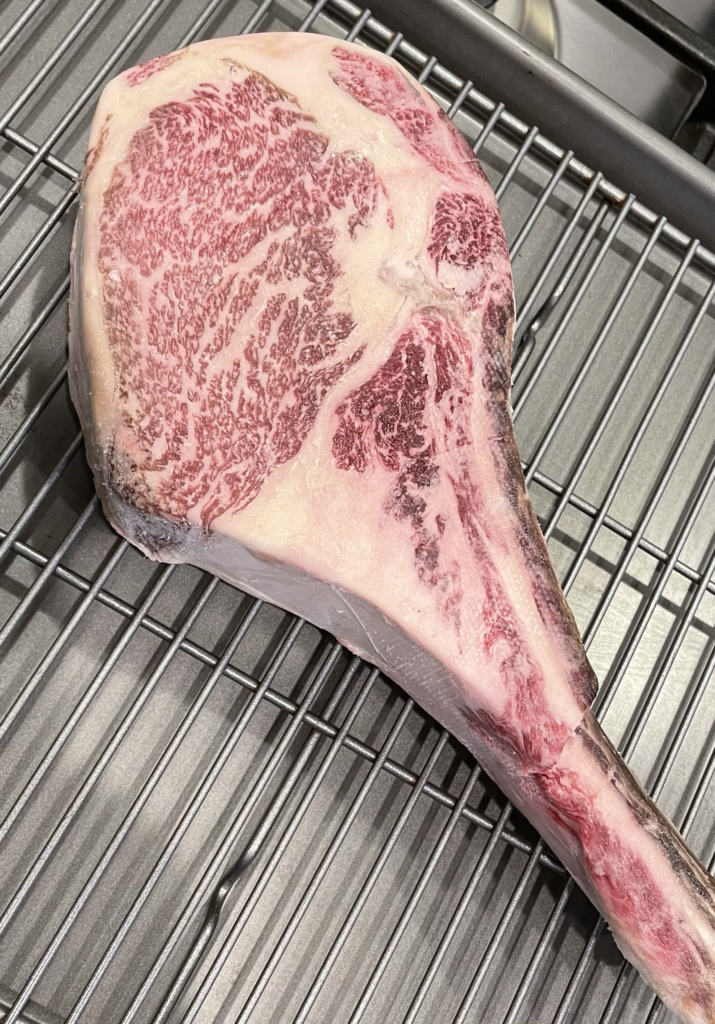 90 days dry-aged wagyu